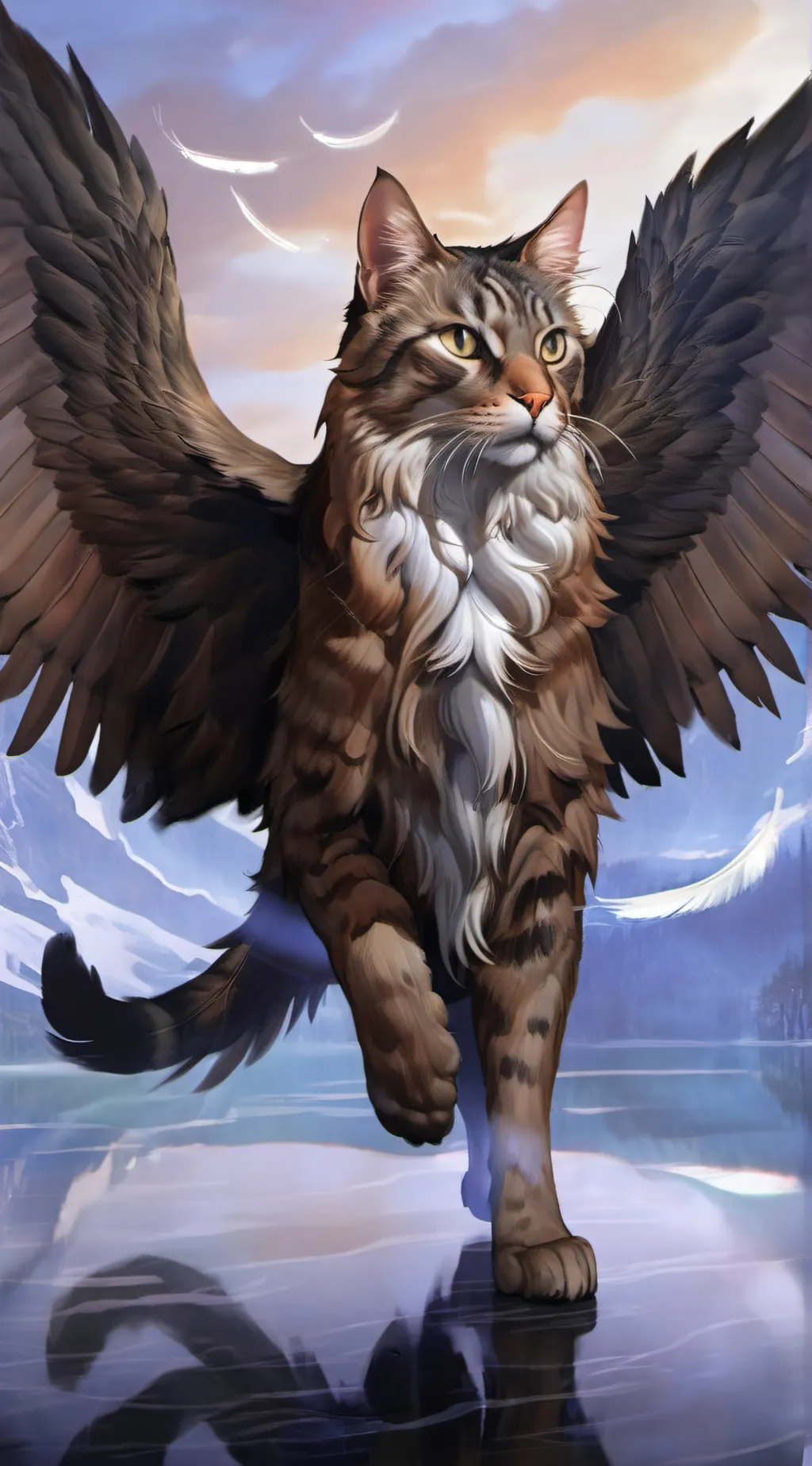 ai character: Brokenheart background