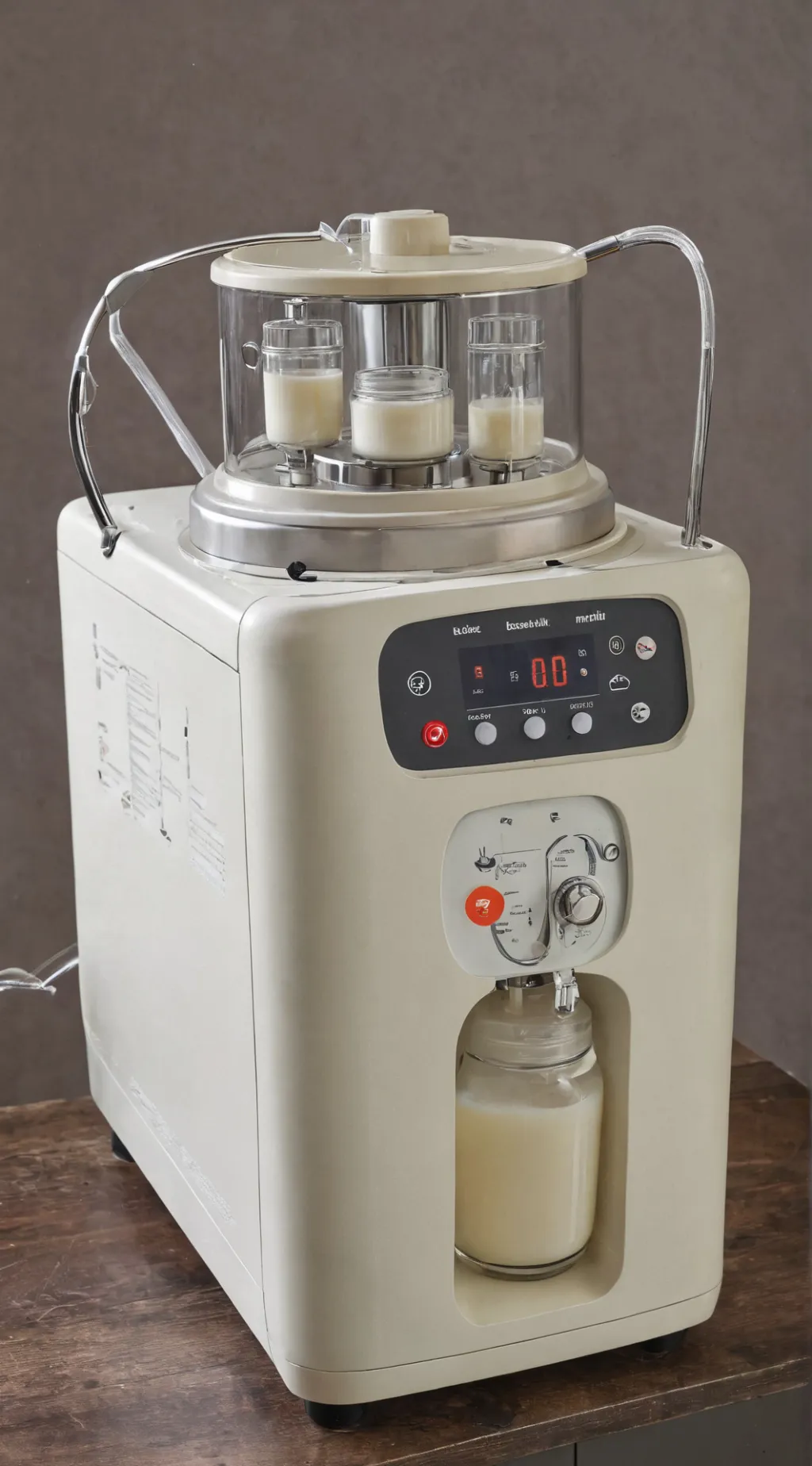 ai character: Milk… background