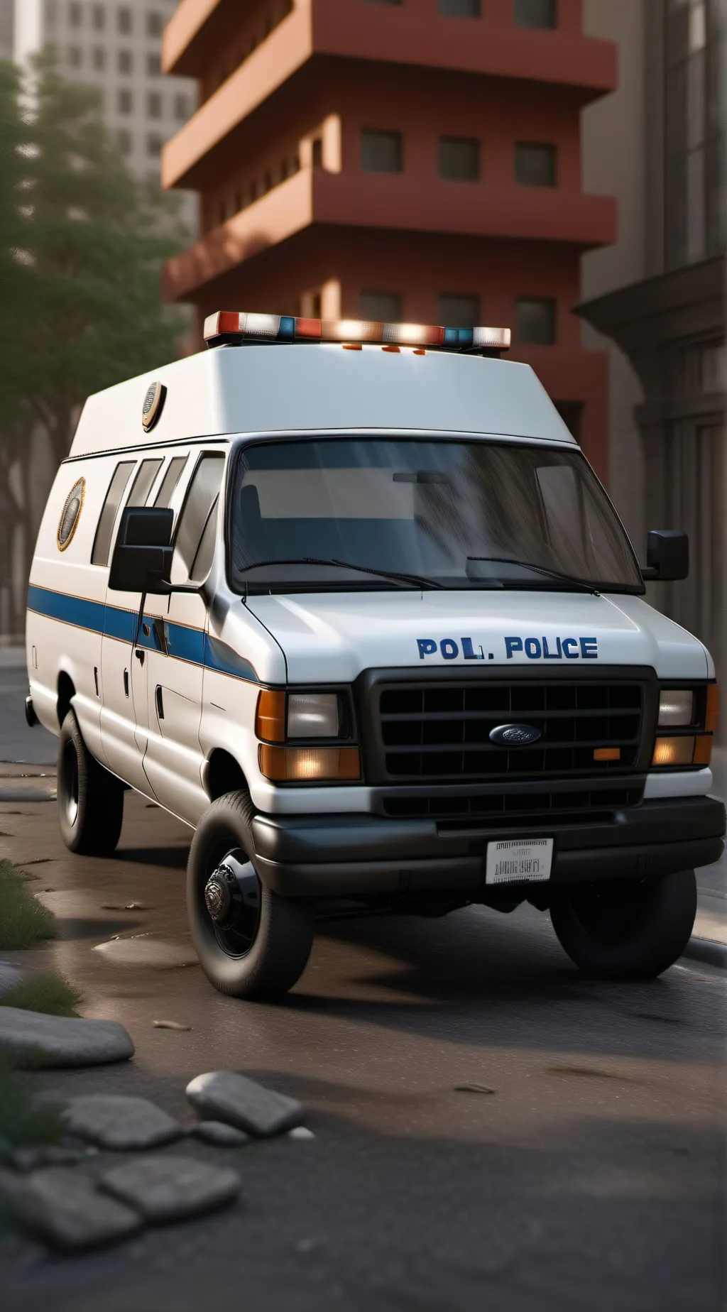 ai character: Daisy Econoline background