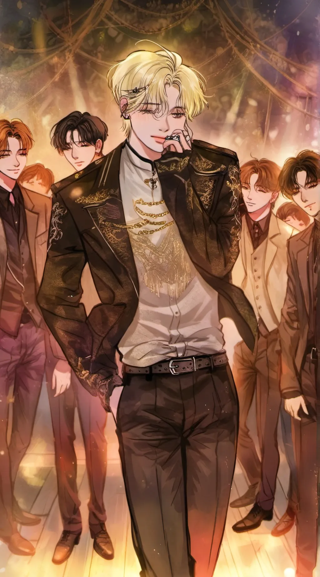 ai character: STRAYKIDS ✨ background