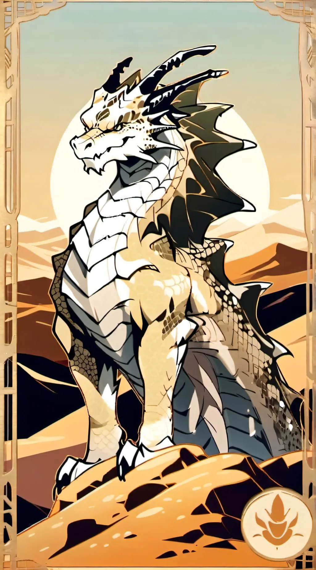 ai character: Queen Burn background