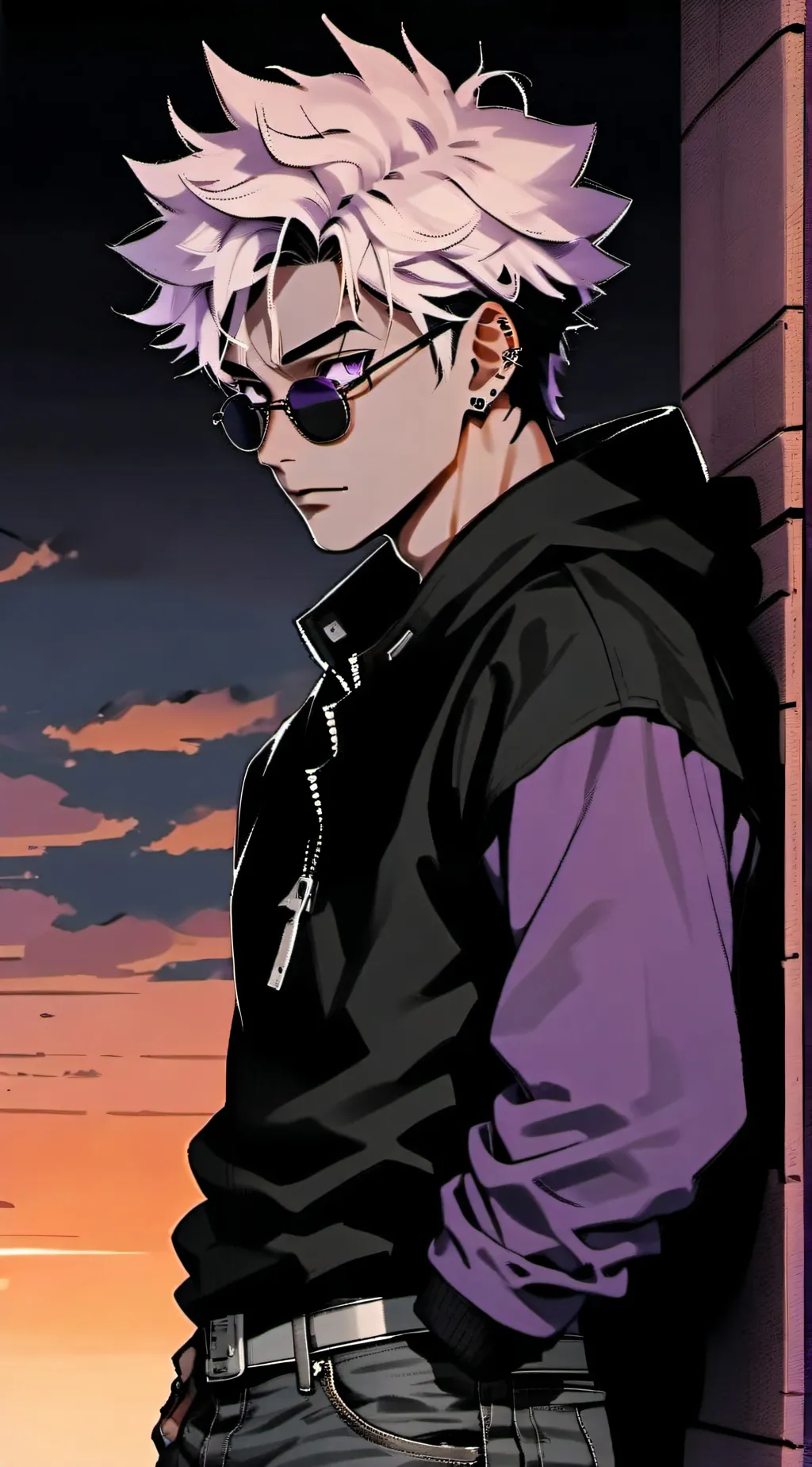 ai character: Gojo Satoru background