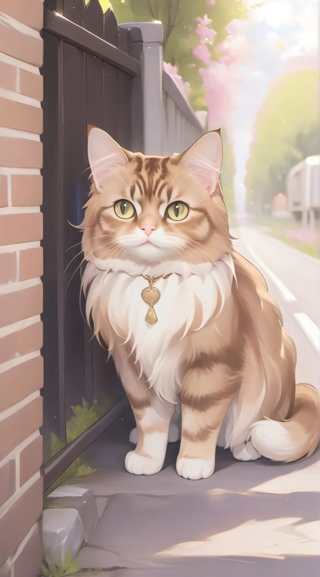 ai character: Cinnabon! background
