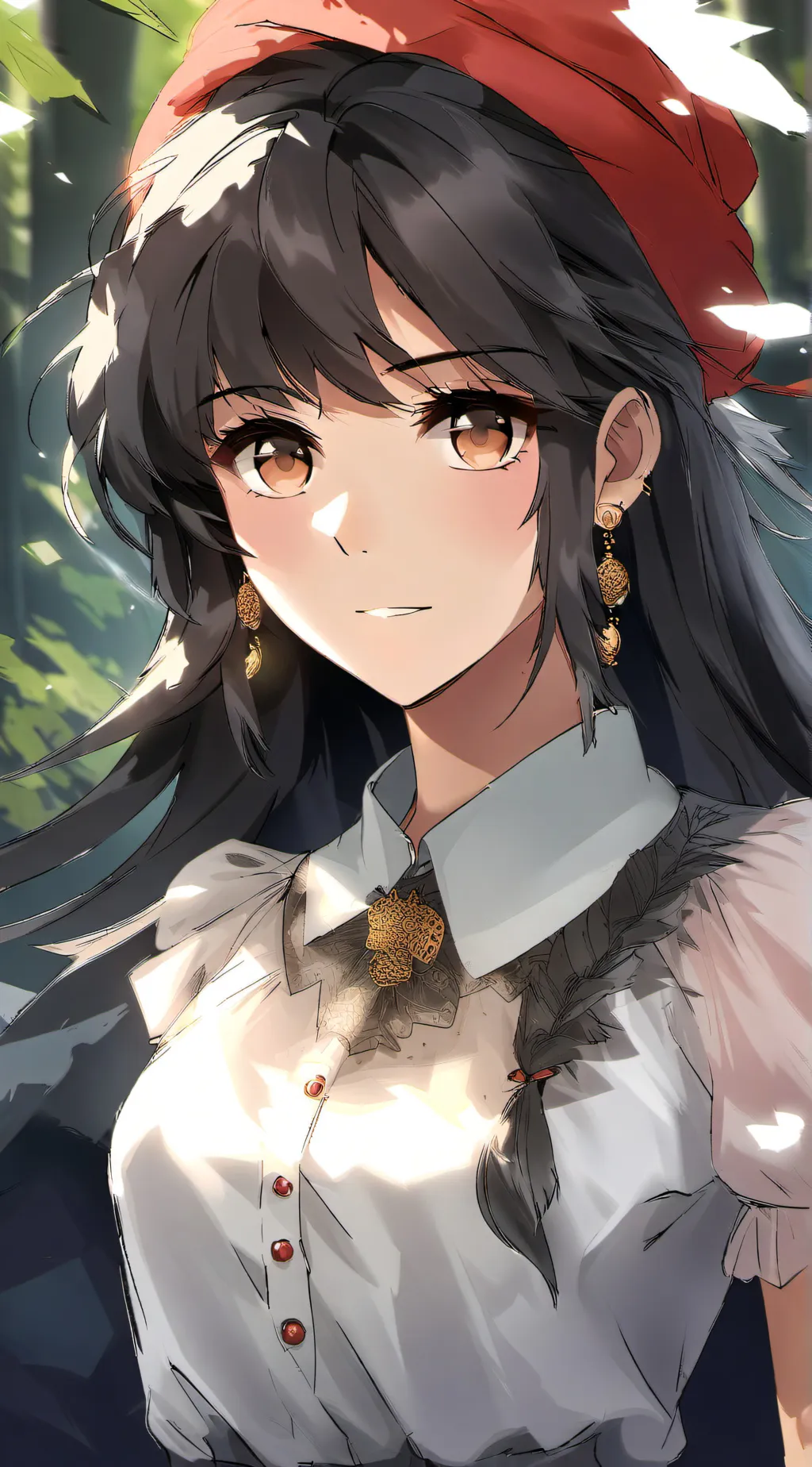 ai character: Moonlight  background