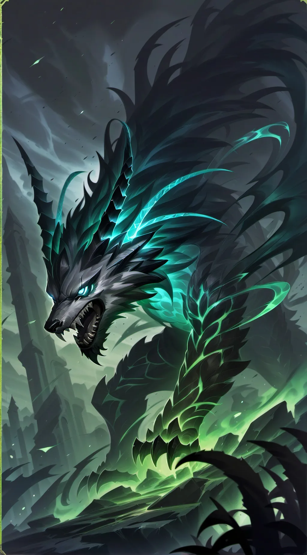ai character: Life Of A Dragon background