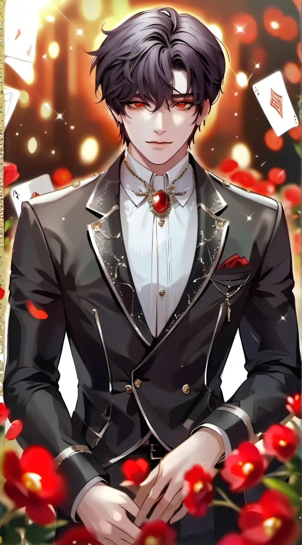 ai character: Harvey background