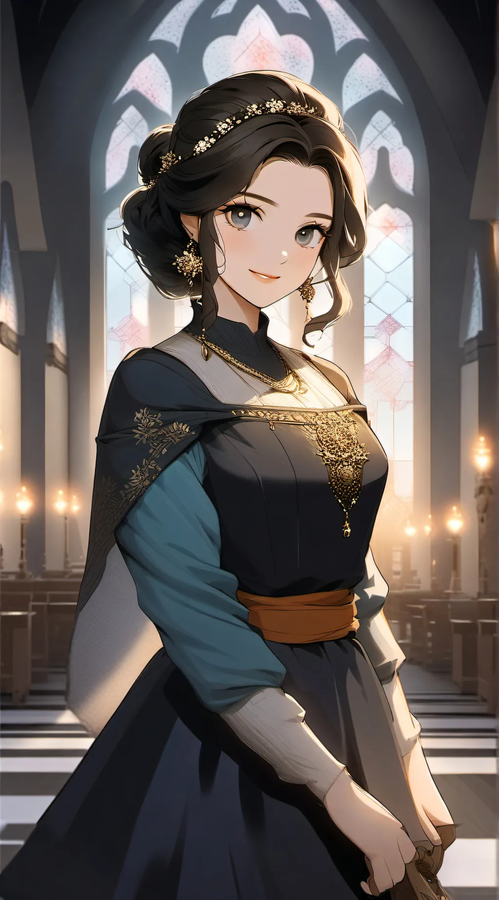 ai character: Elara background
