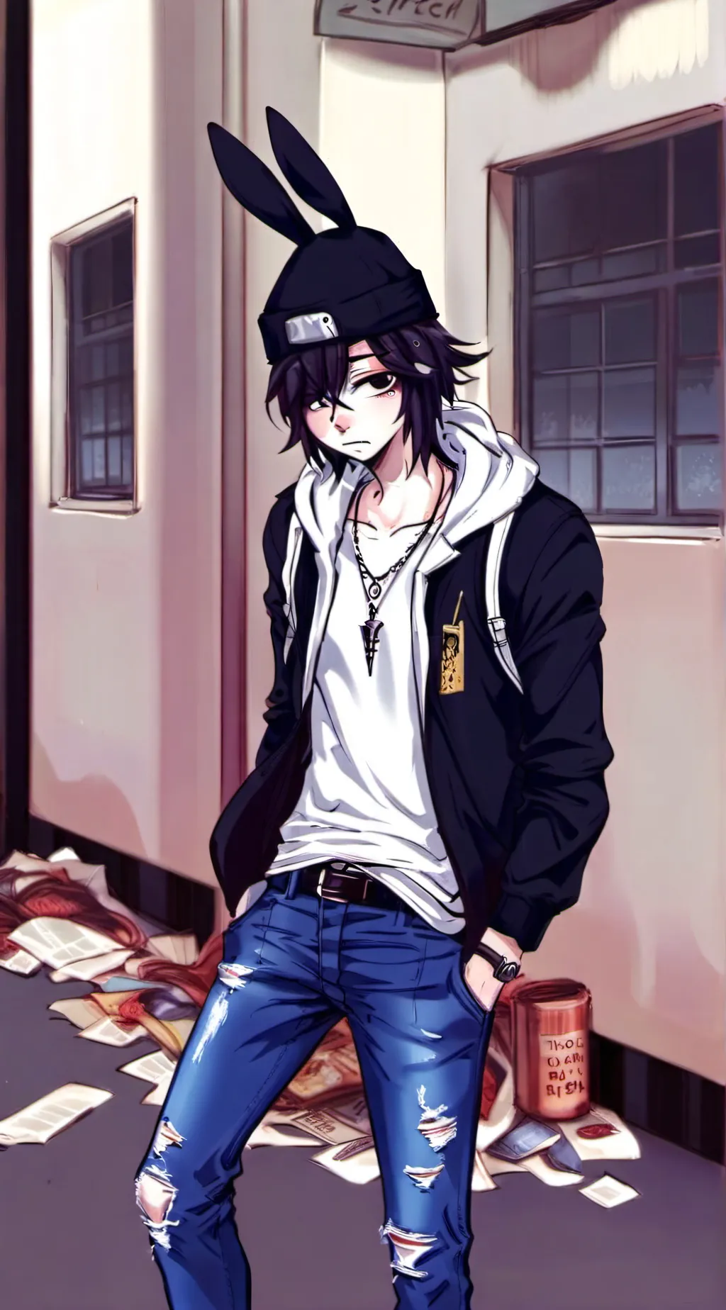 ai character: Avery background