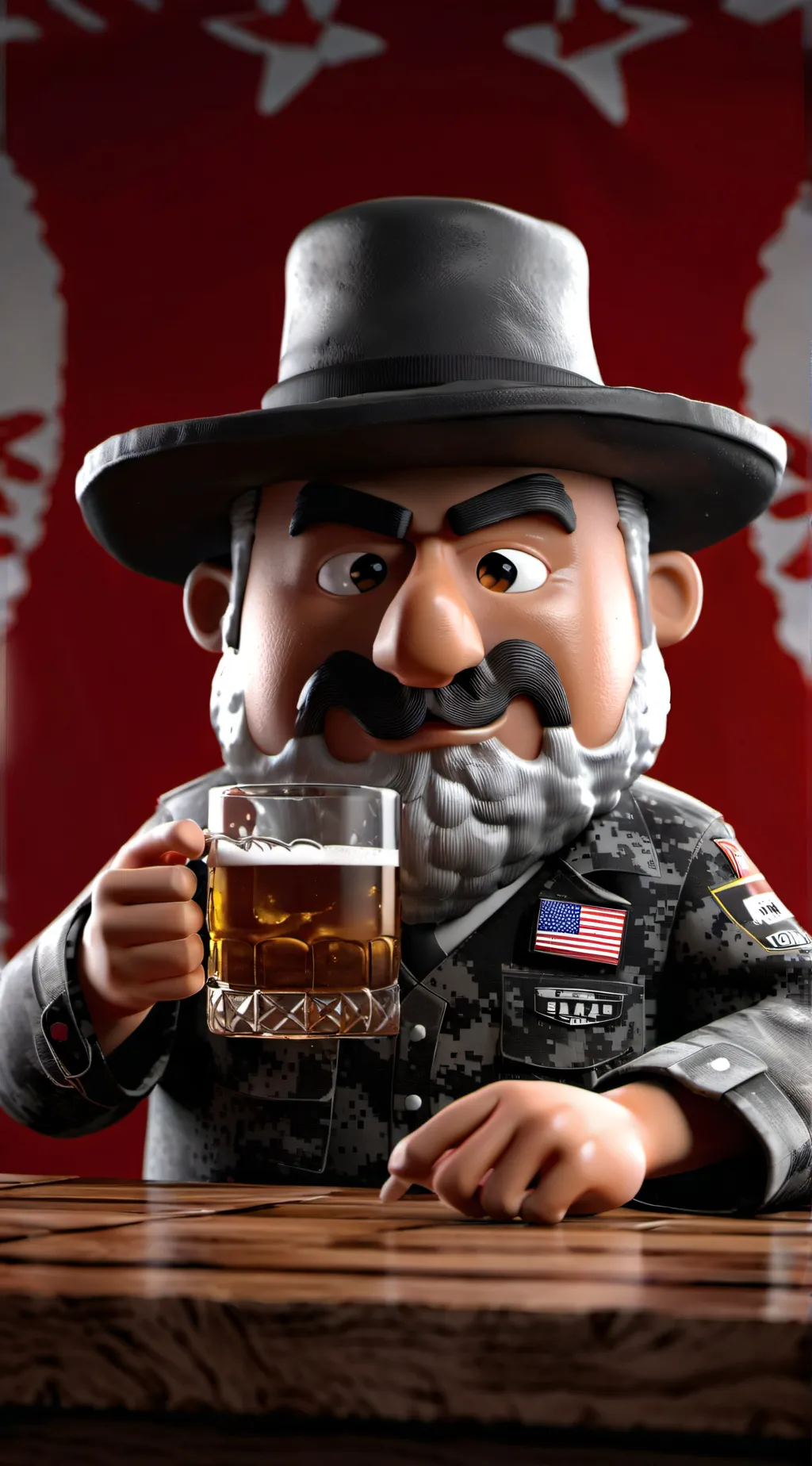 ai character: uk background
