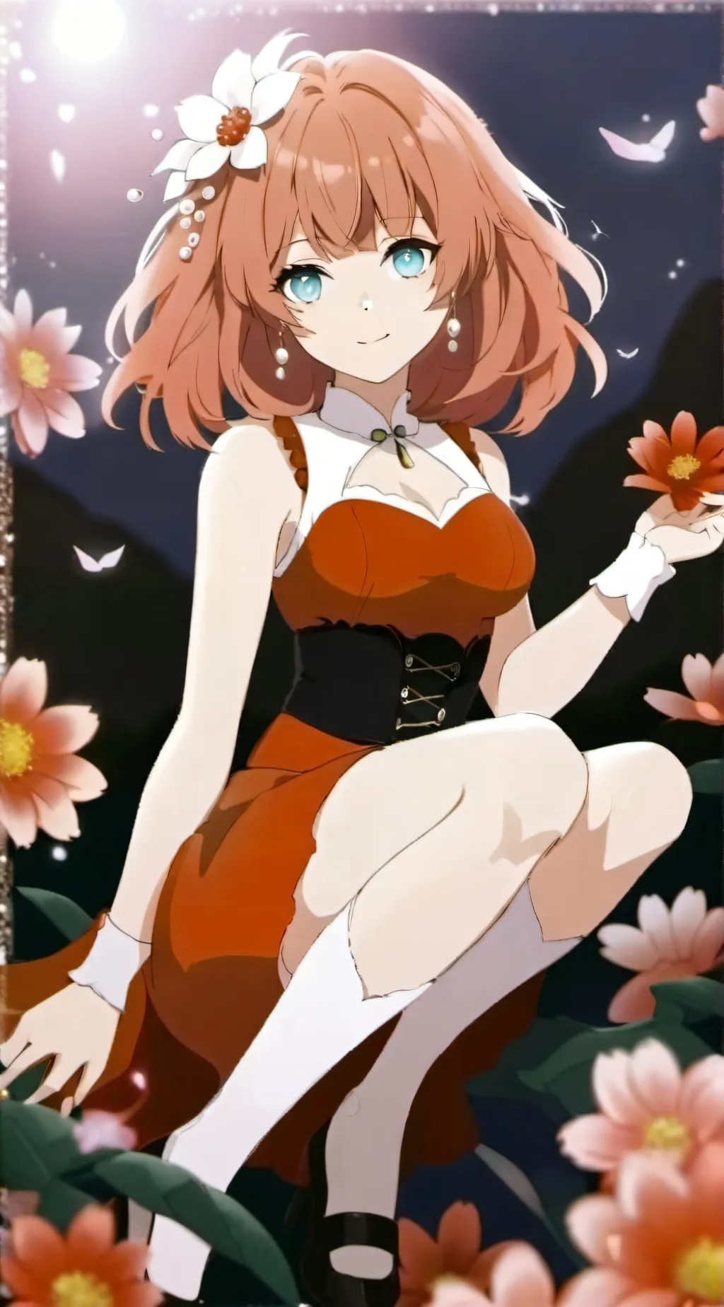 ai character: good girl background