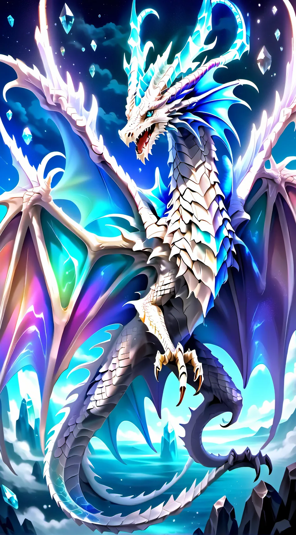 ai character: Sky background