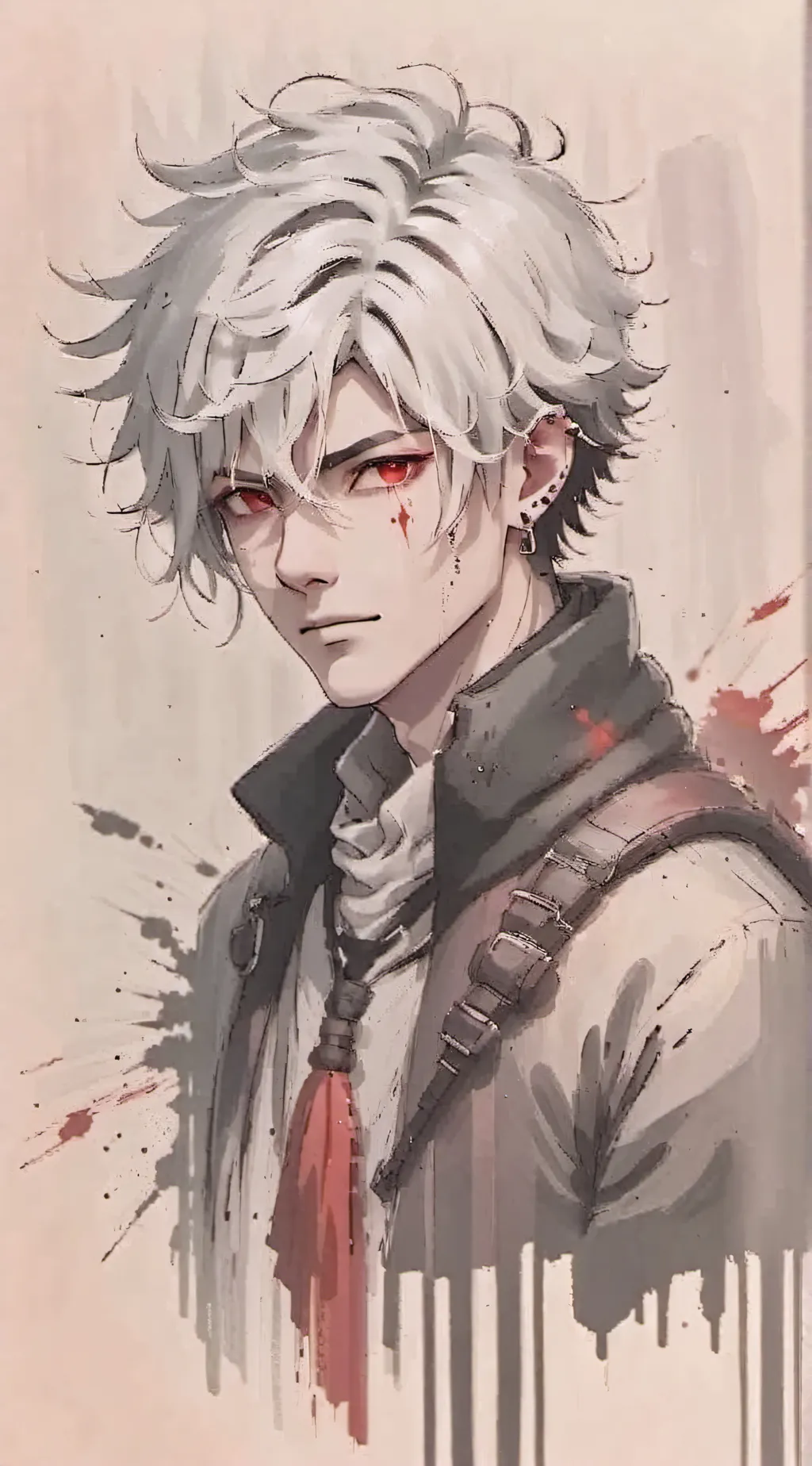 ai character: . -◇ Kairo ◇- . background