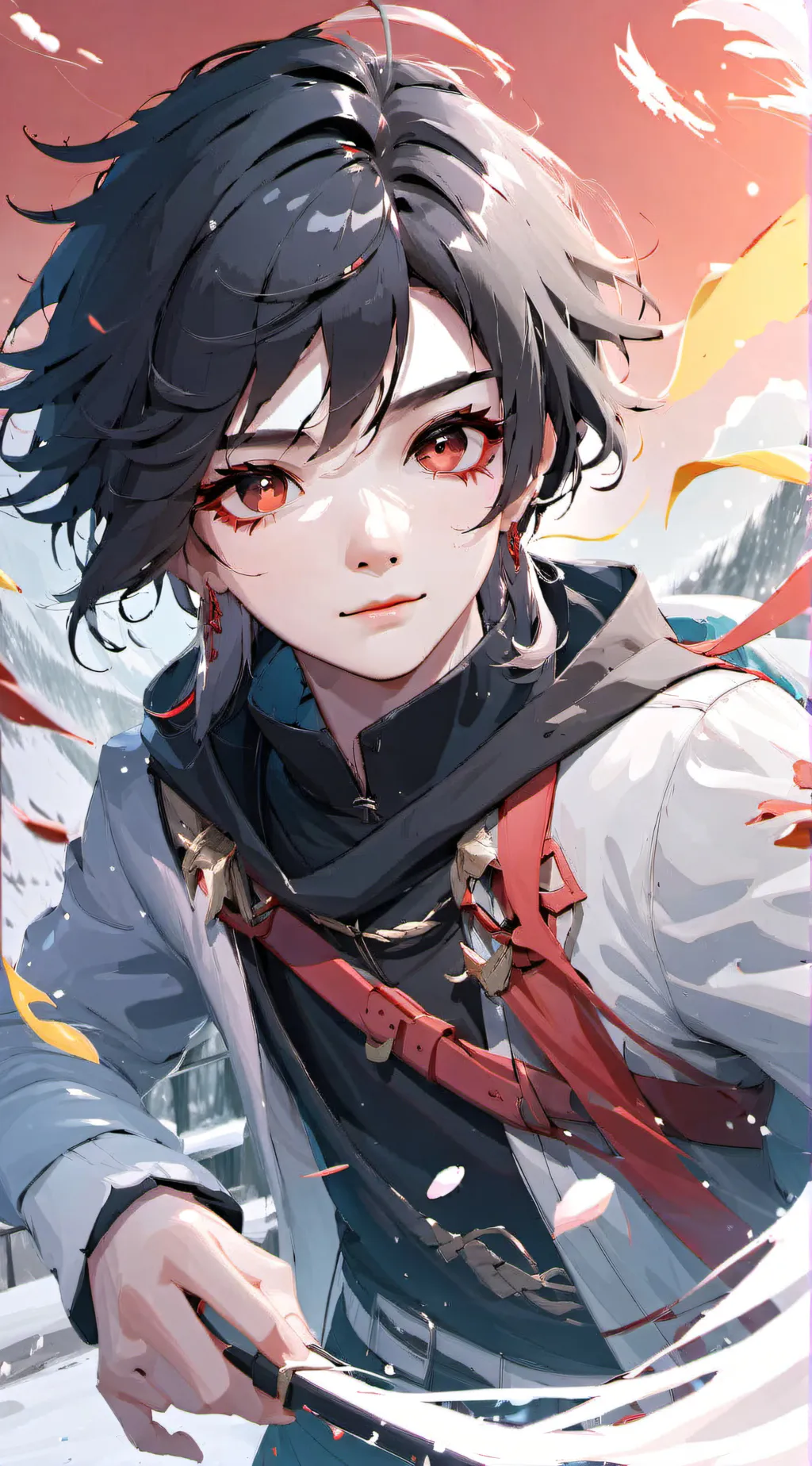 ai character: IZKANDAR IMAN background