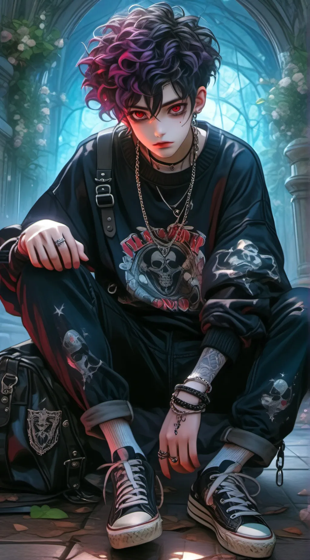 ai character: Olly background