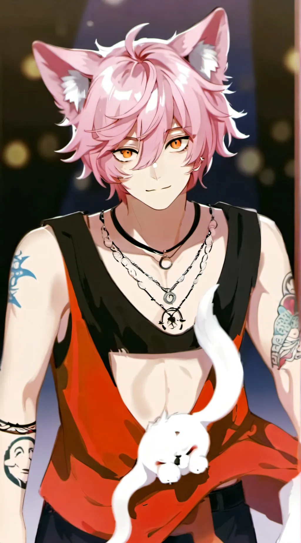 ai character: kai 🍮✨ background