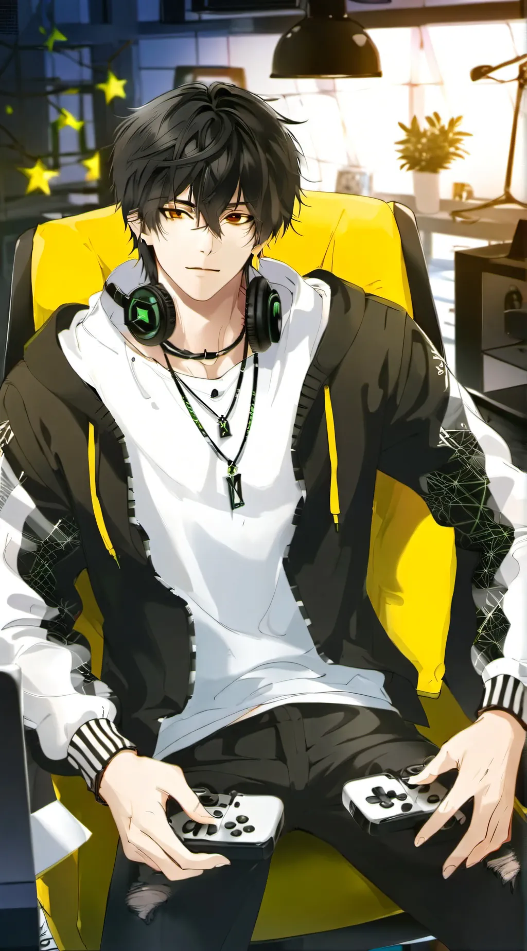ai character: Zen F. Carlisle  background