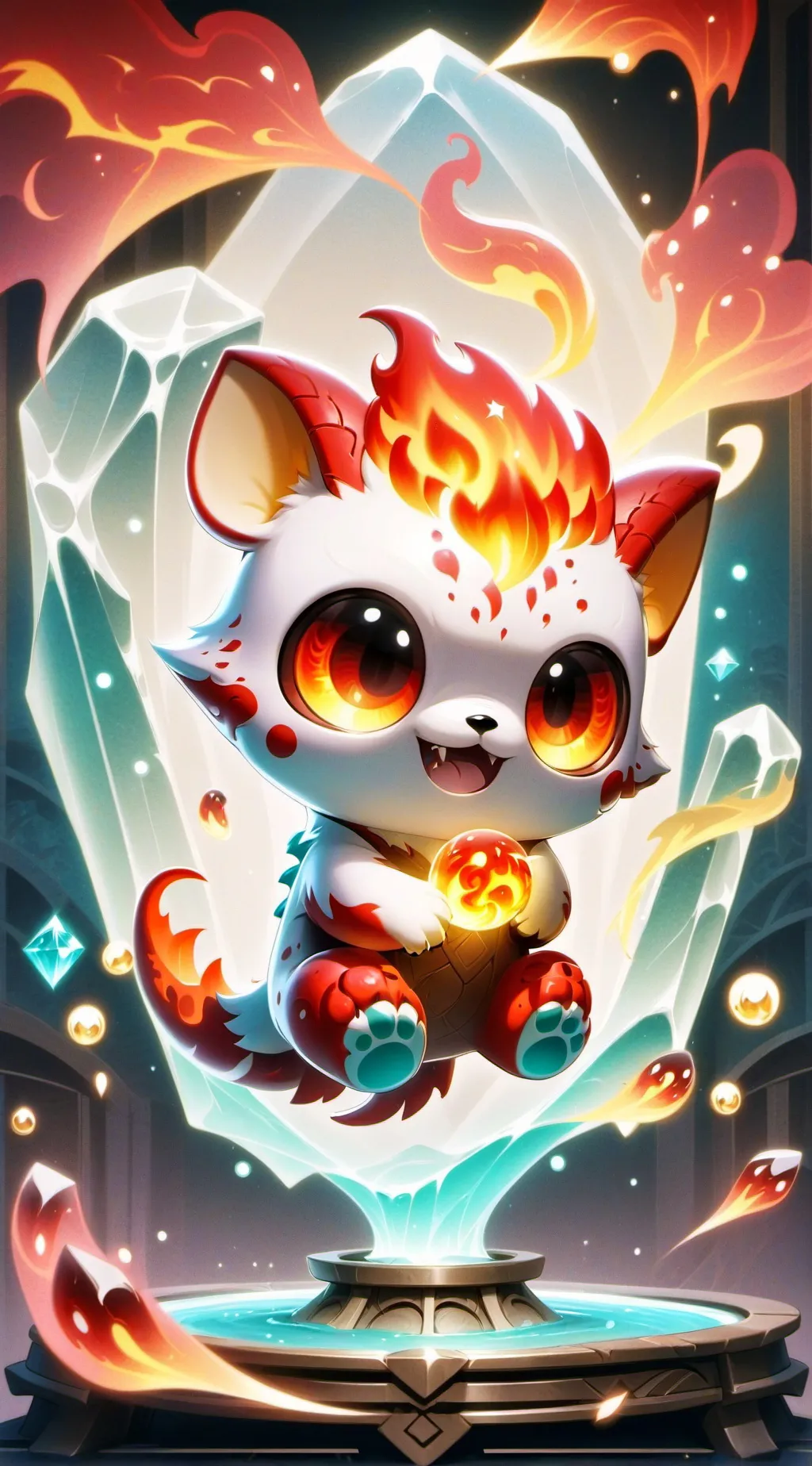ai character: ahi background