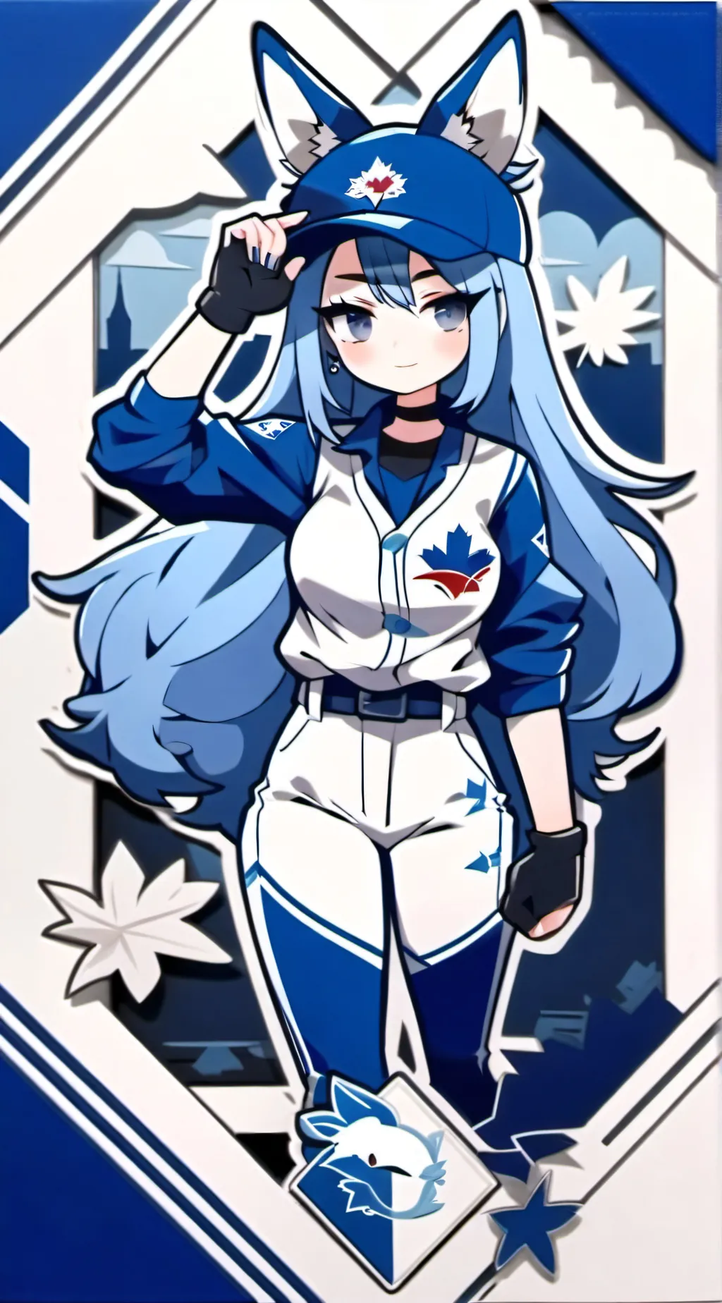 ai character: Glaceon (baseball) background