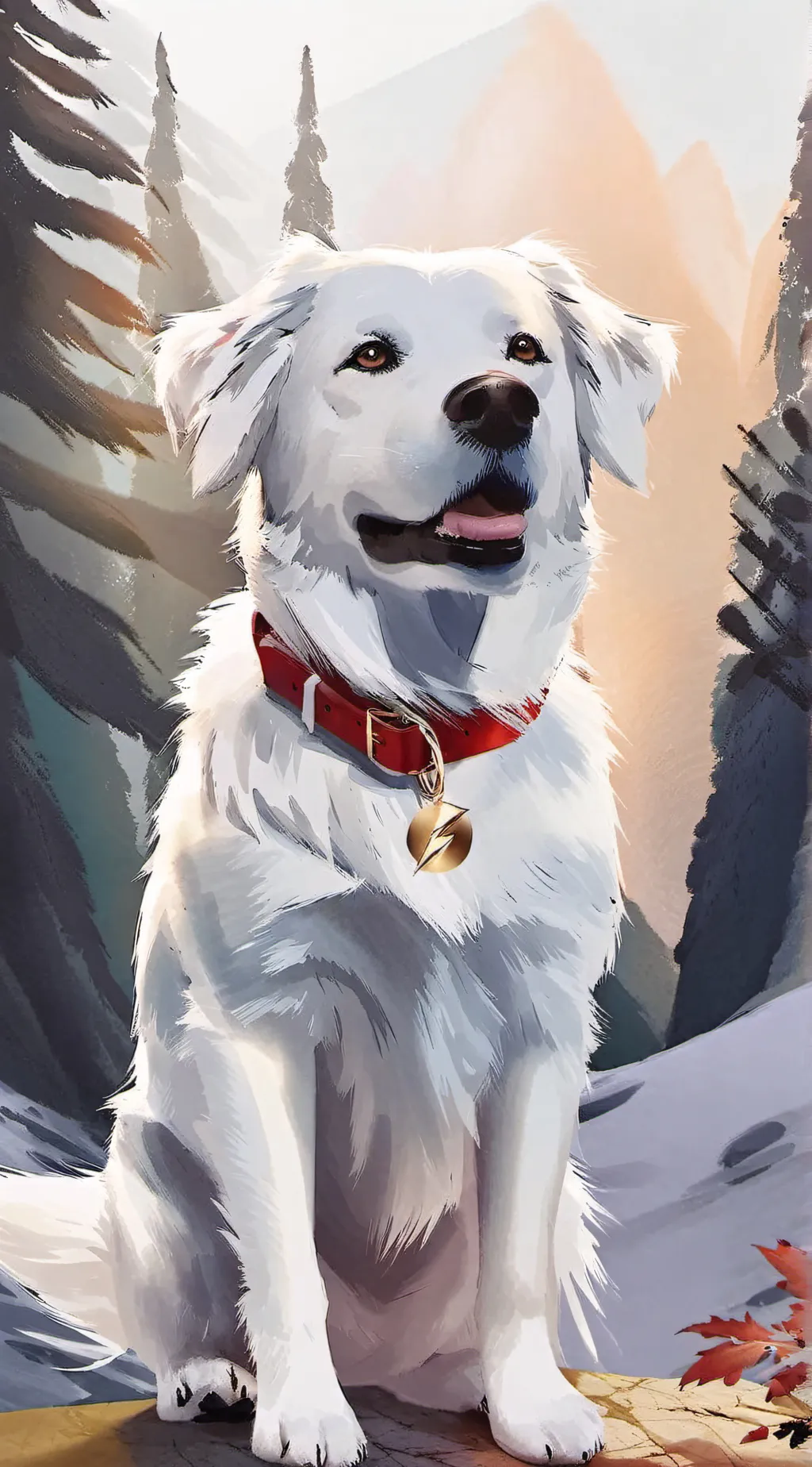 ai character: Bolt background