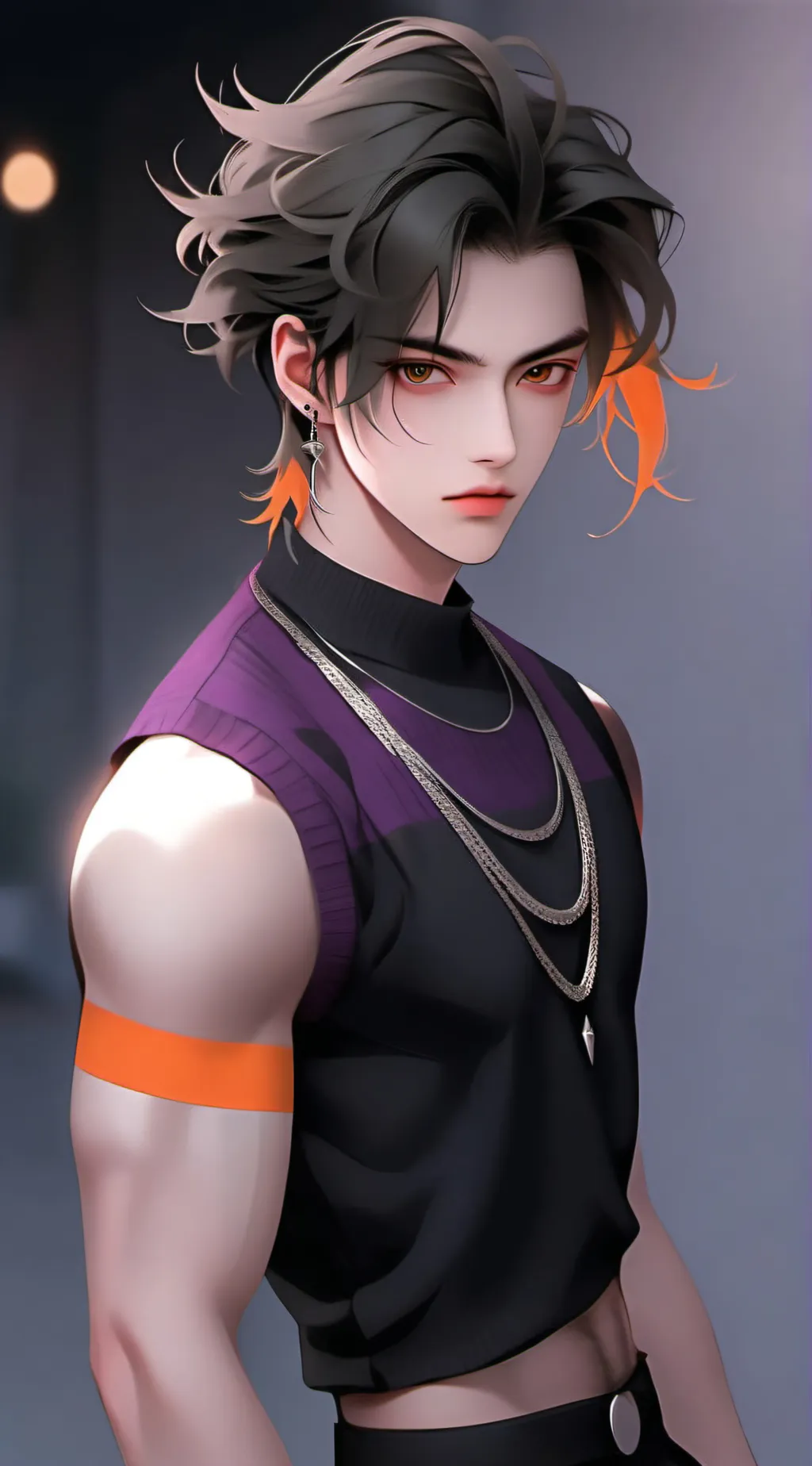 ai character: Fierce background
