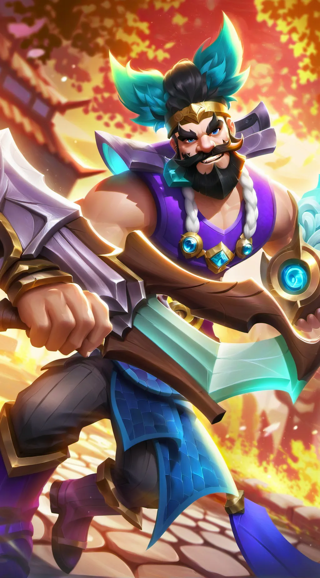 ai character: Ben drowned background