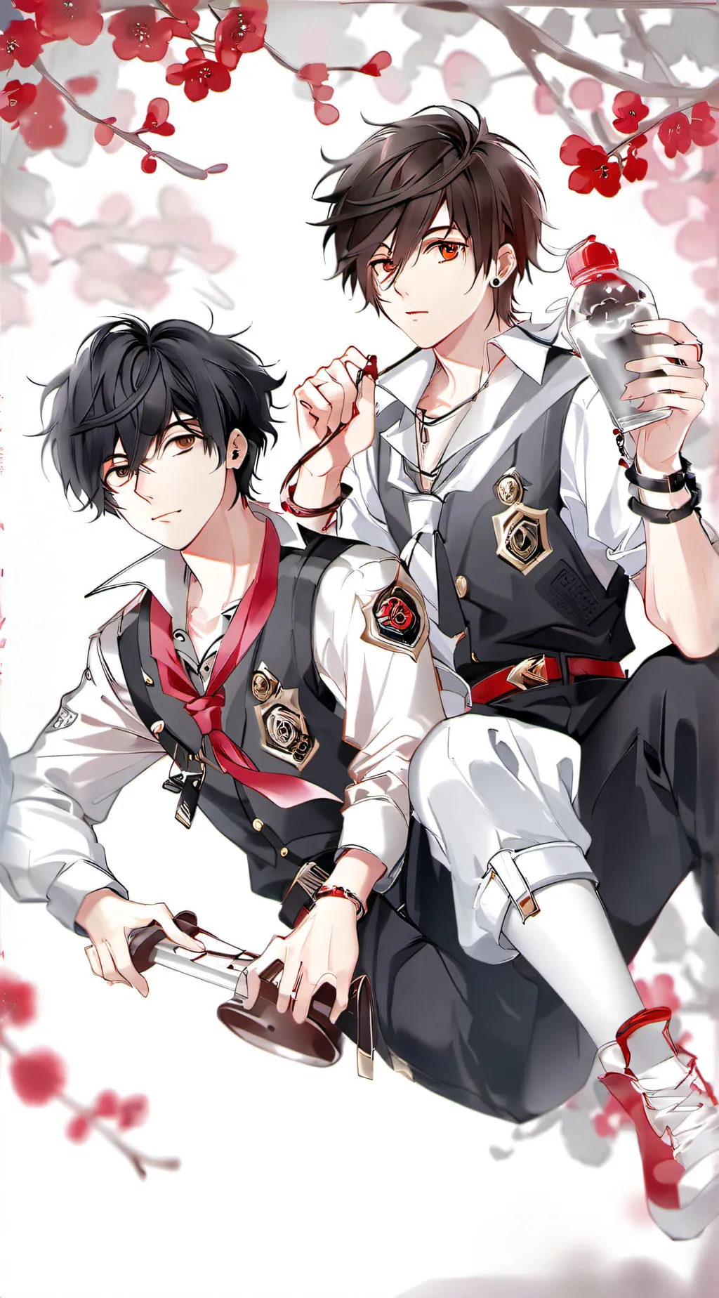 ai character: Sam and Jack background