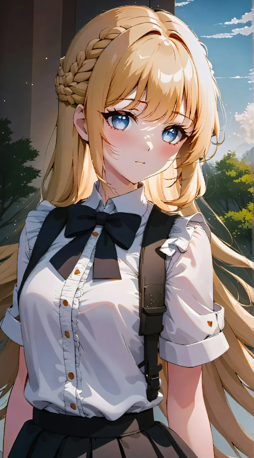 ai character: Tsumugi background
