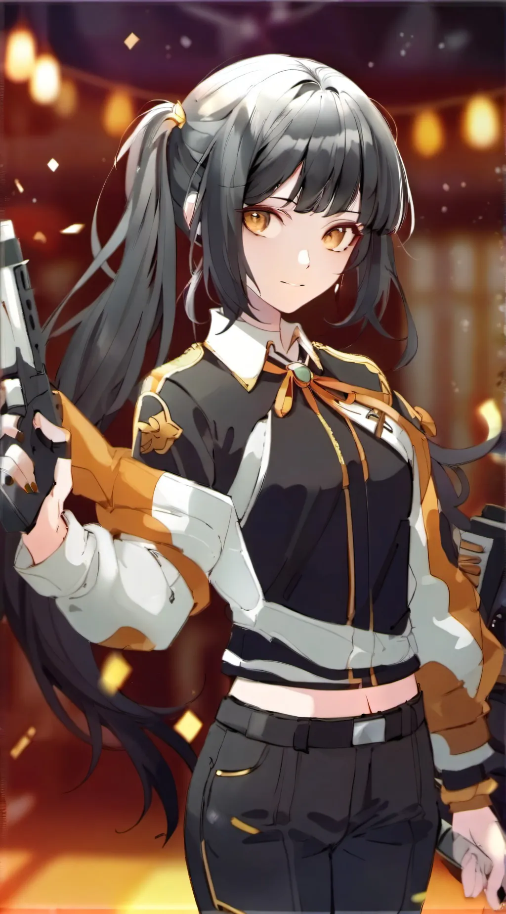 ai character: C.I.D indian show  background