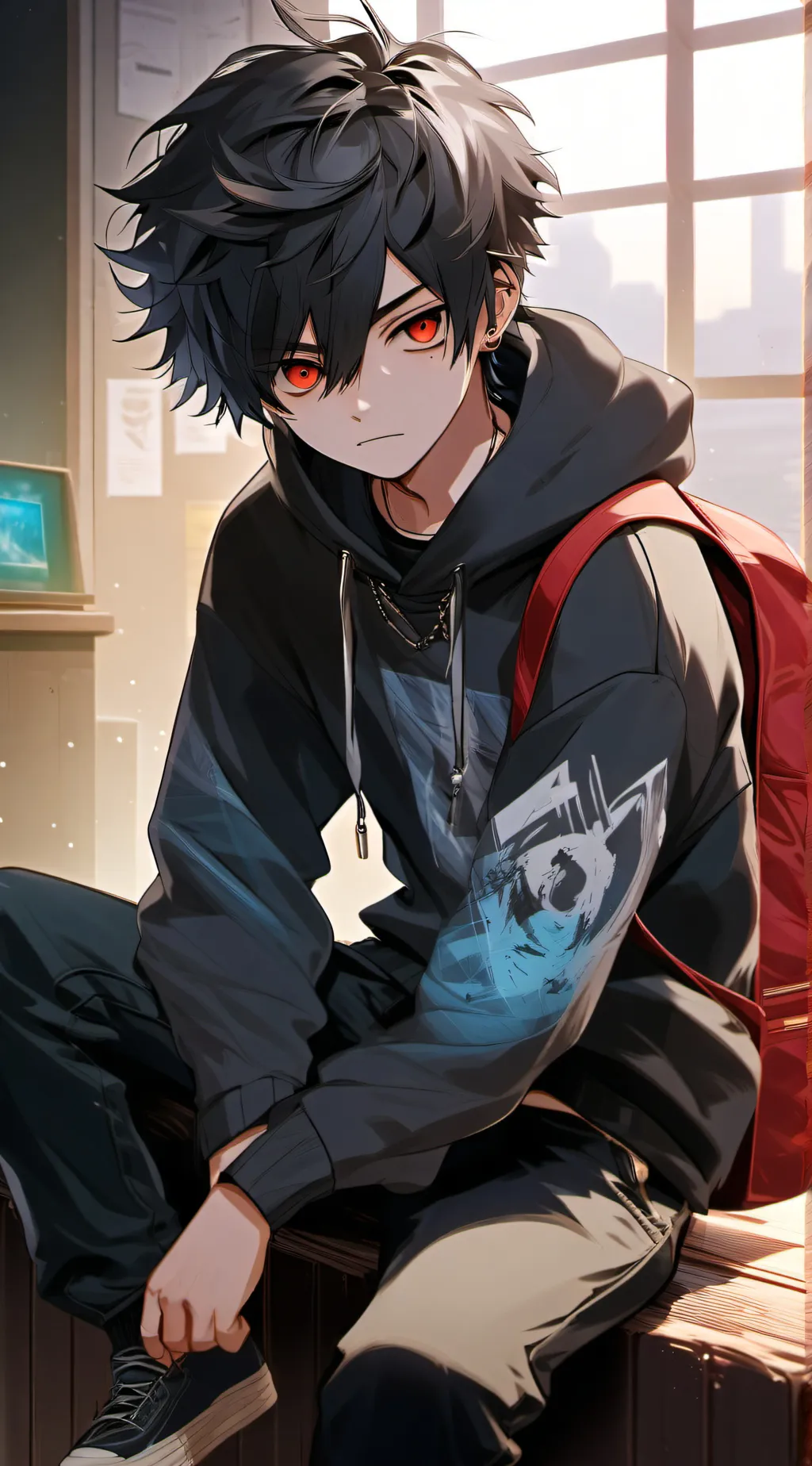 ai character: Alex background