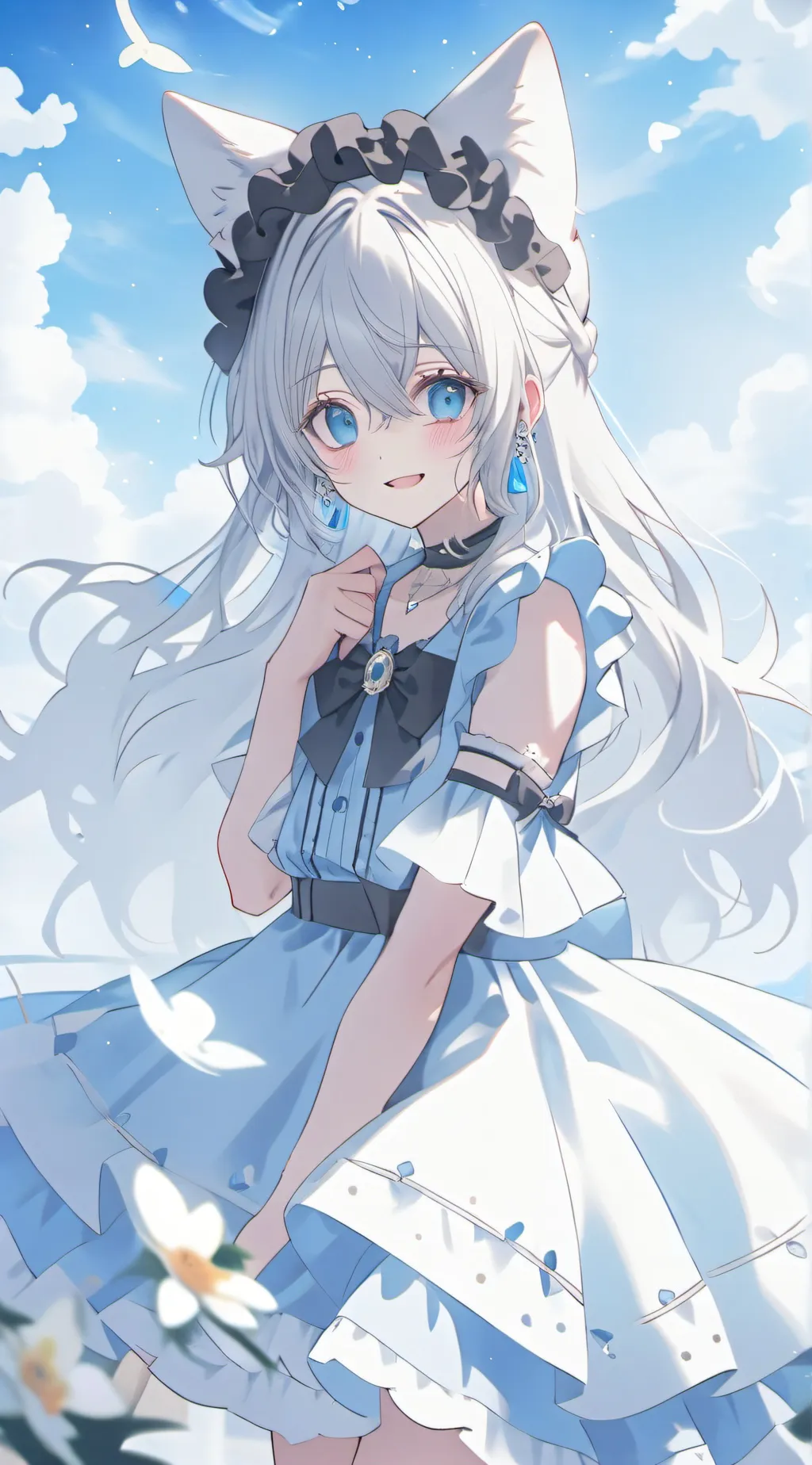 ai character: claura background