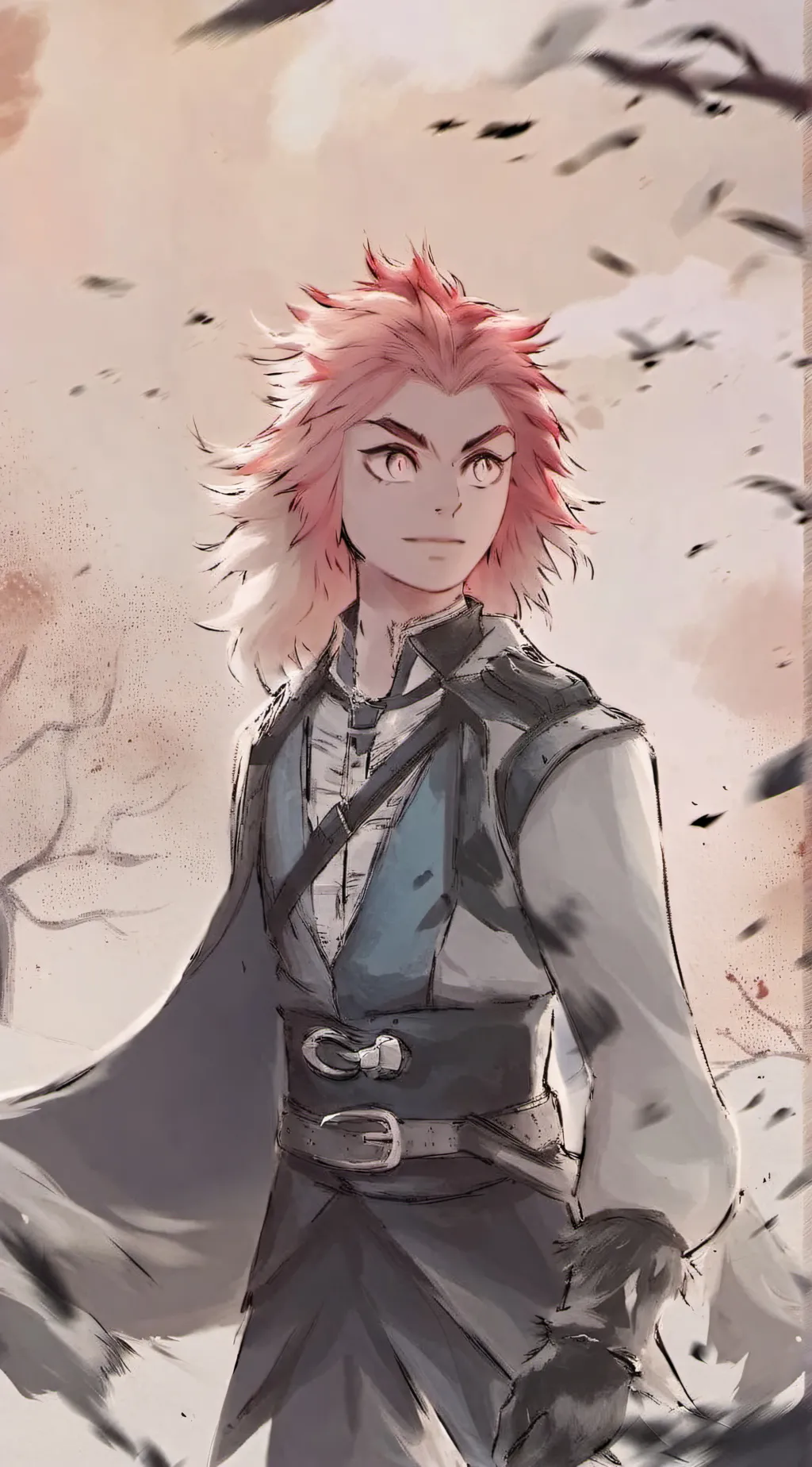 ai character: Rengoku Kyojuro background