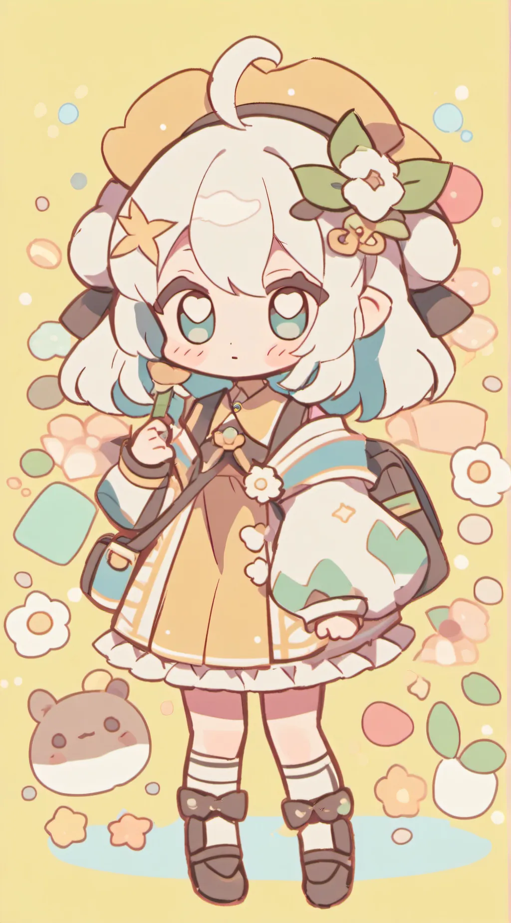 ai character: zoey background