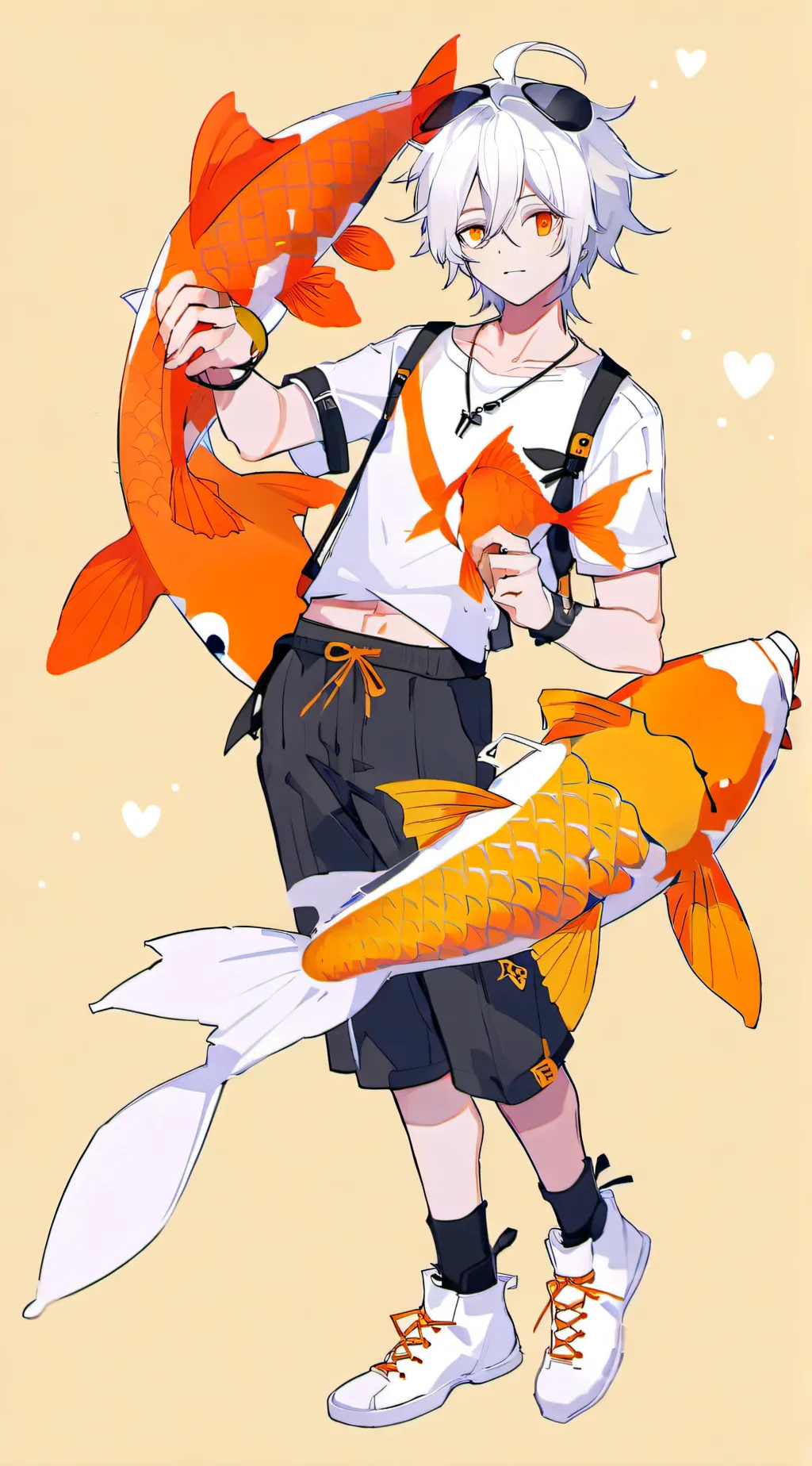 ai character: ♡Koi Higasa♡ background
