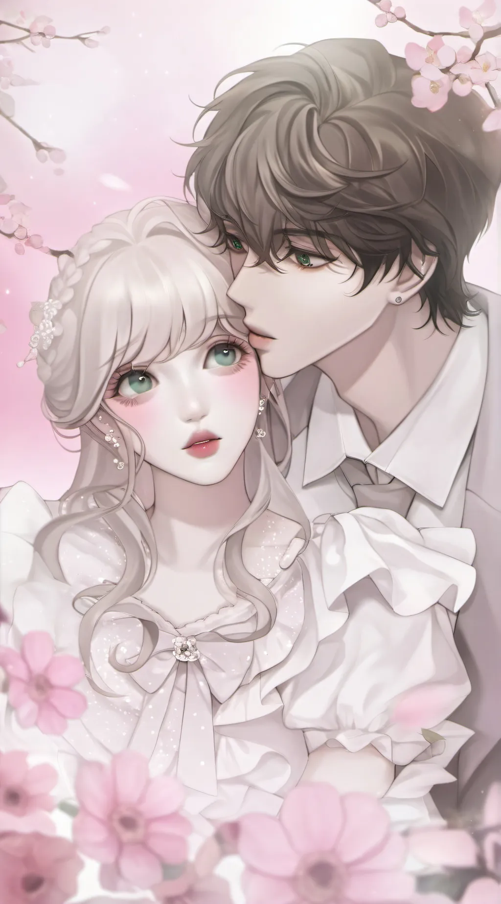 ai character: Lily and Jack background