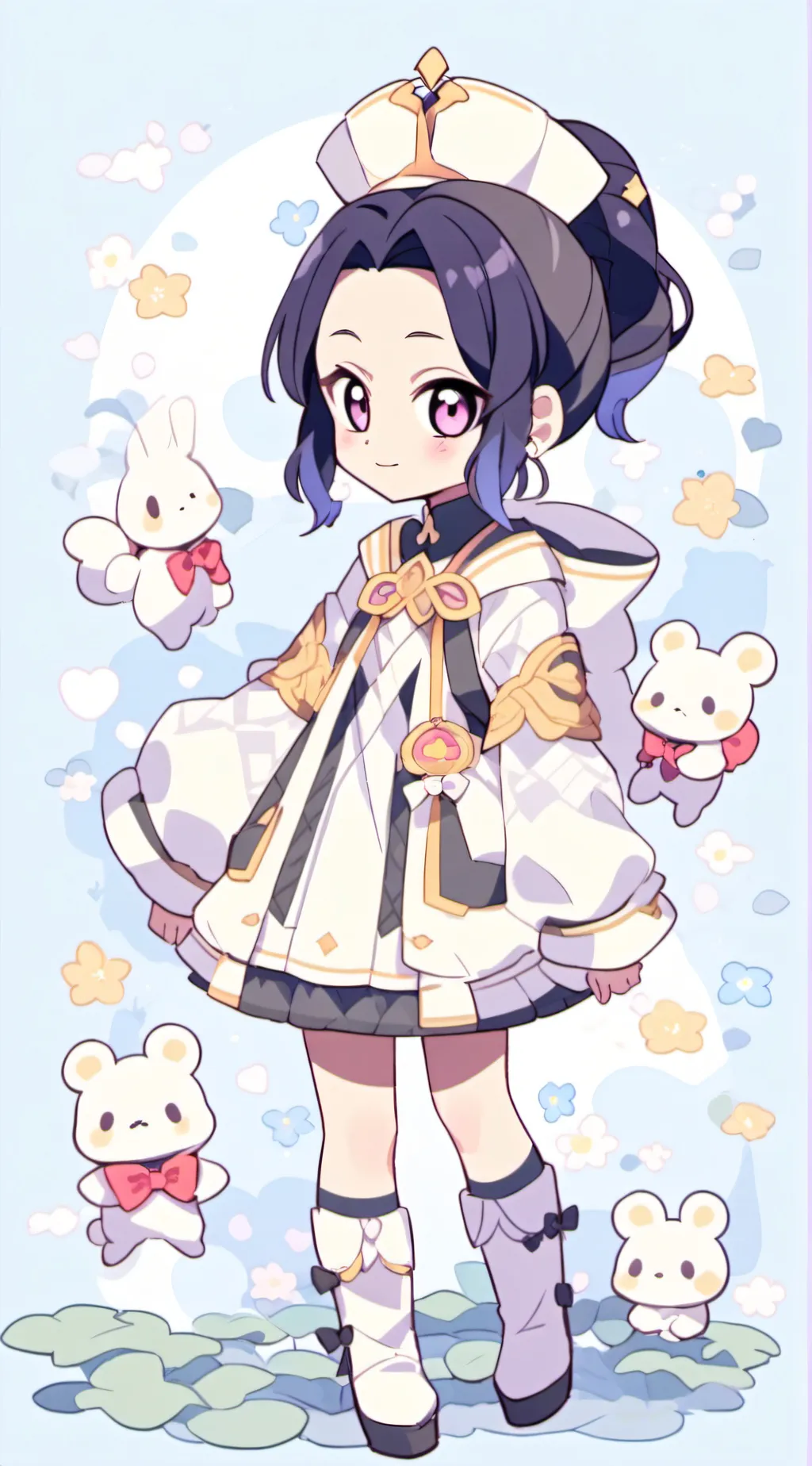 ai character: Shinobu Kocho background