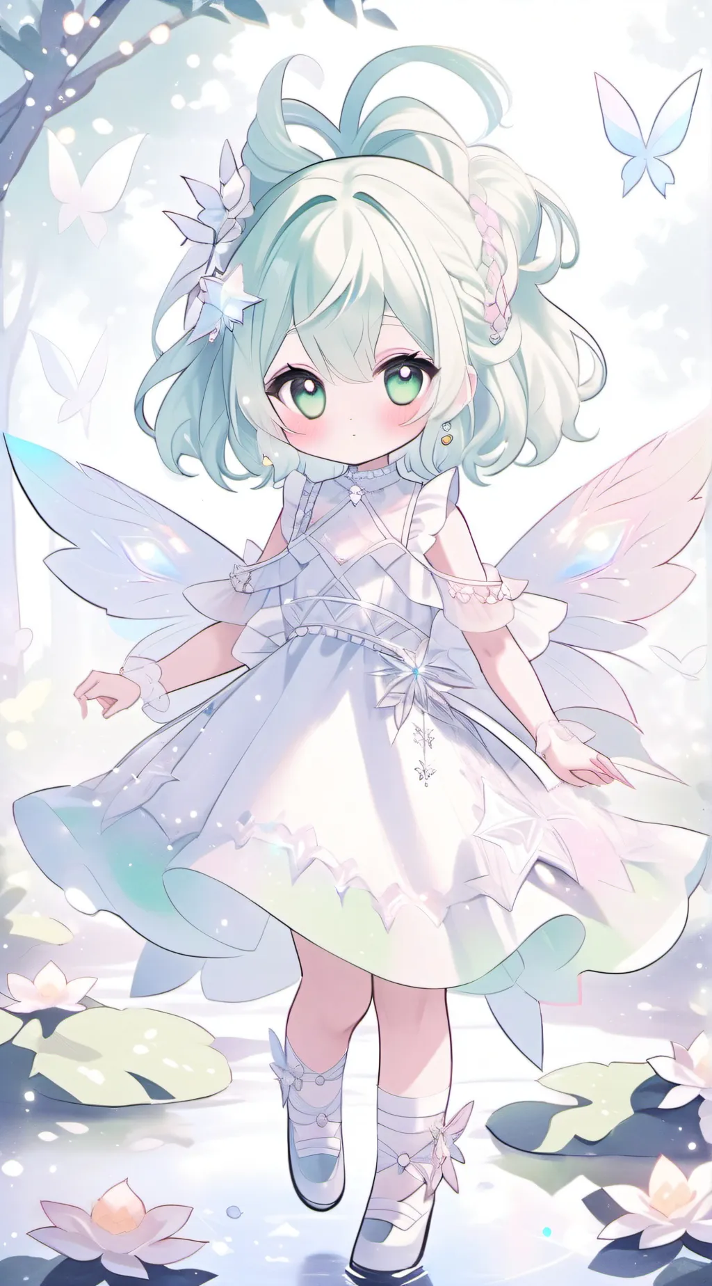 ai character: Pixi background