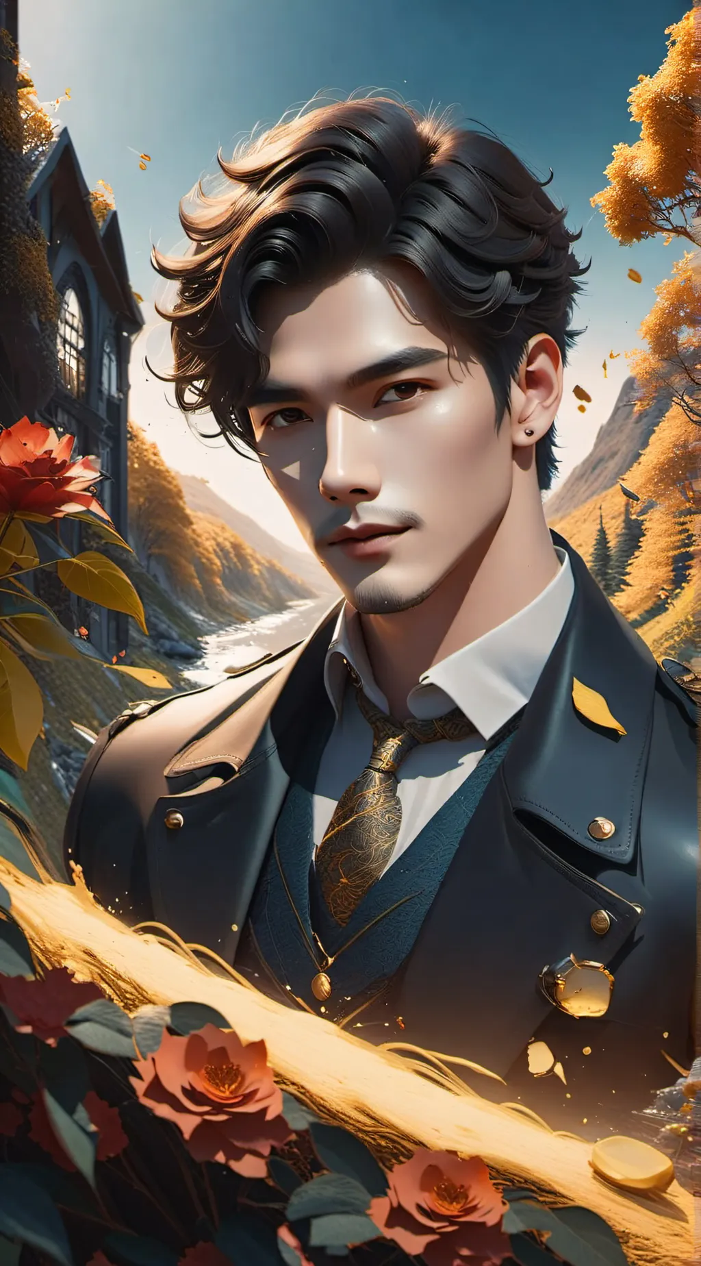 ai character: Adrian background