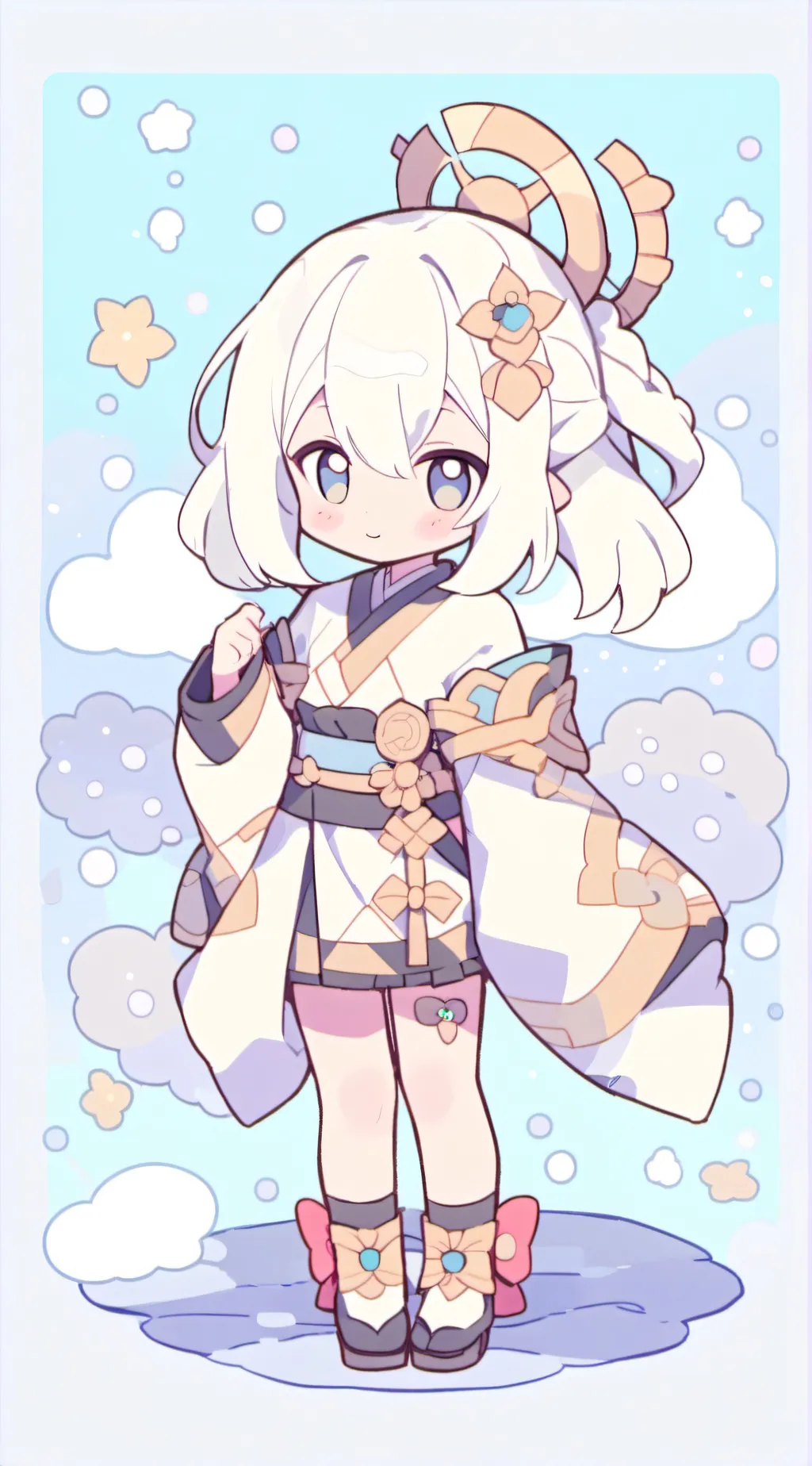 ai character: hashira background