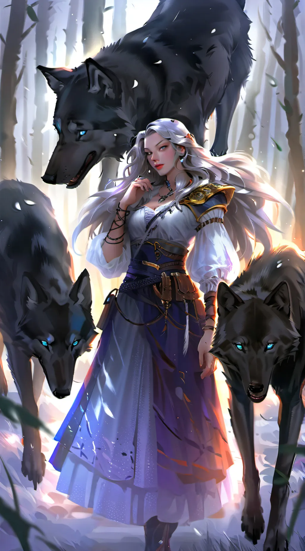 ai character: Eira Wolfsbane background