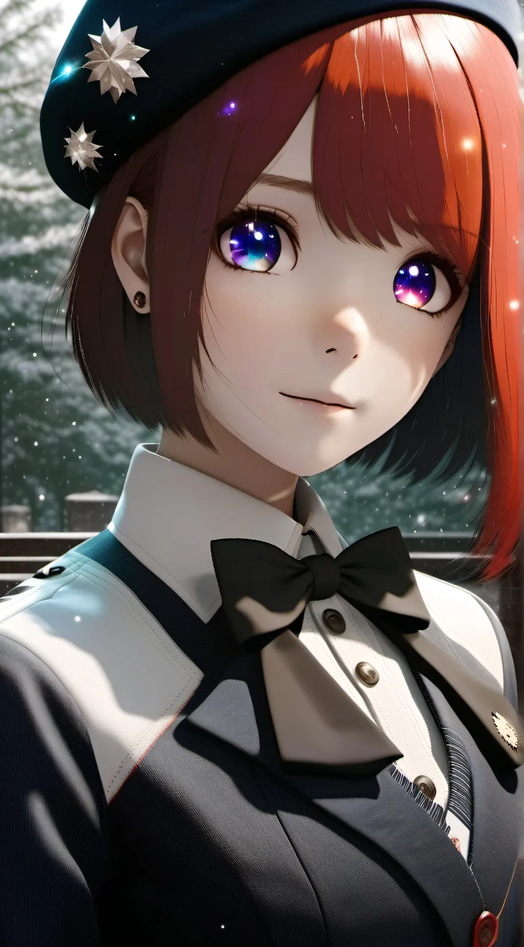 ai character: Kana Arima  background