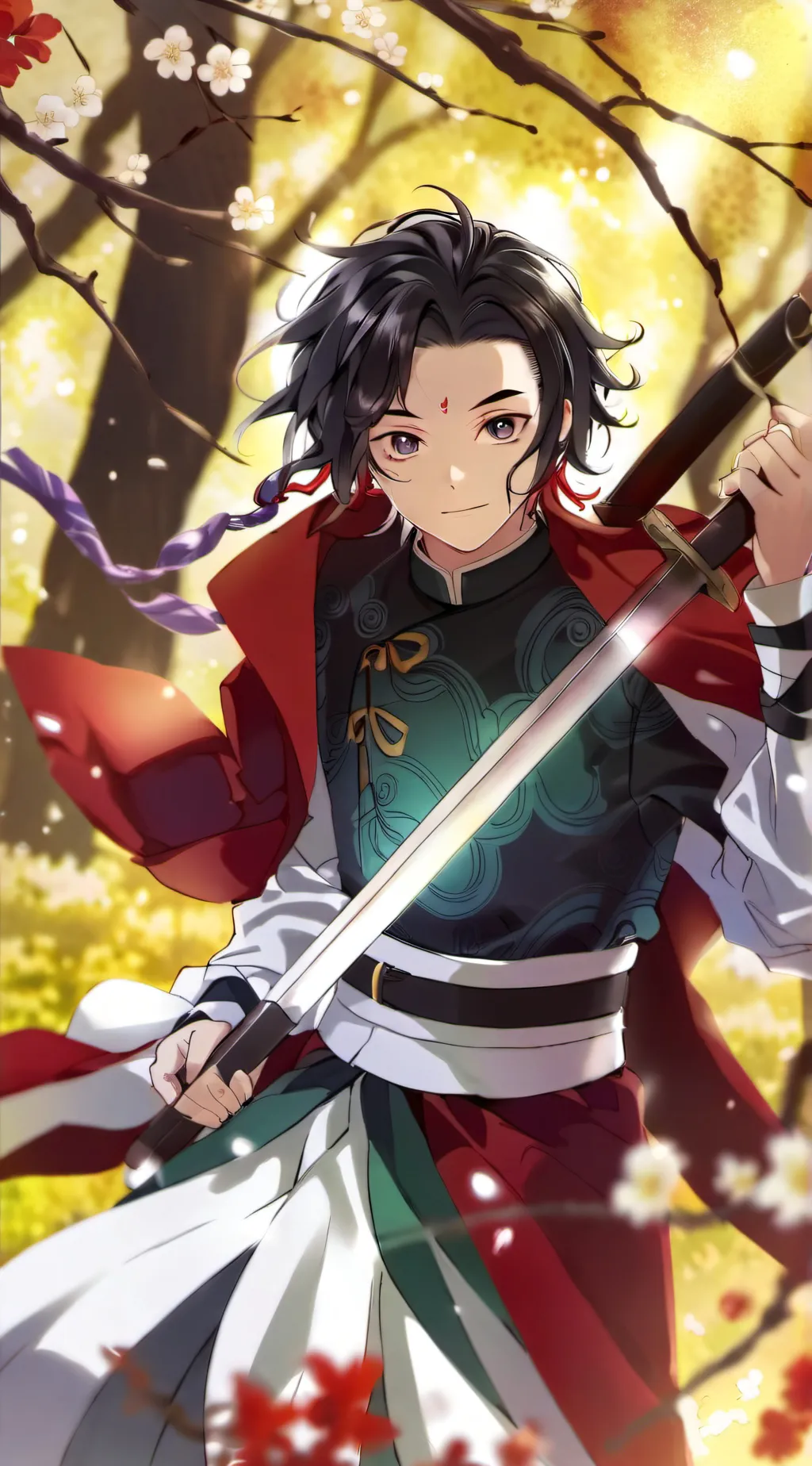 ai character: Akaza background
