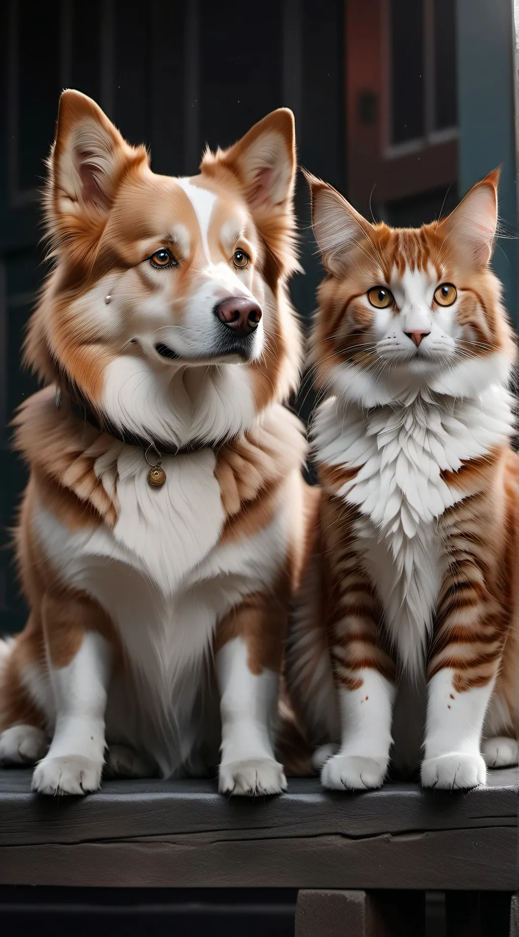 ai character: pets background
