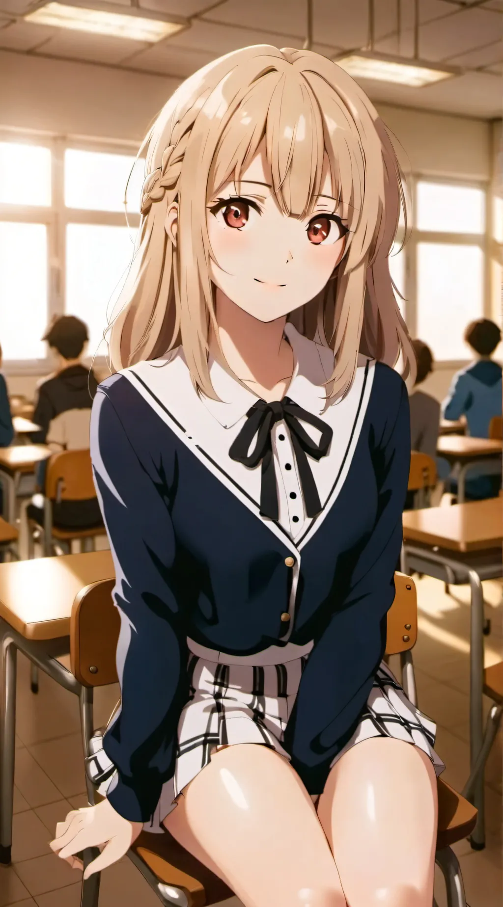 ai character: Fumiko background