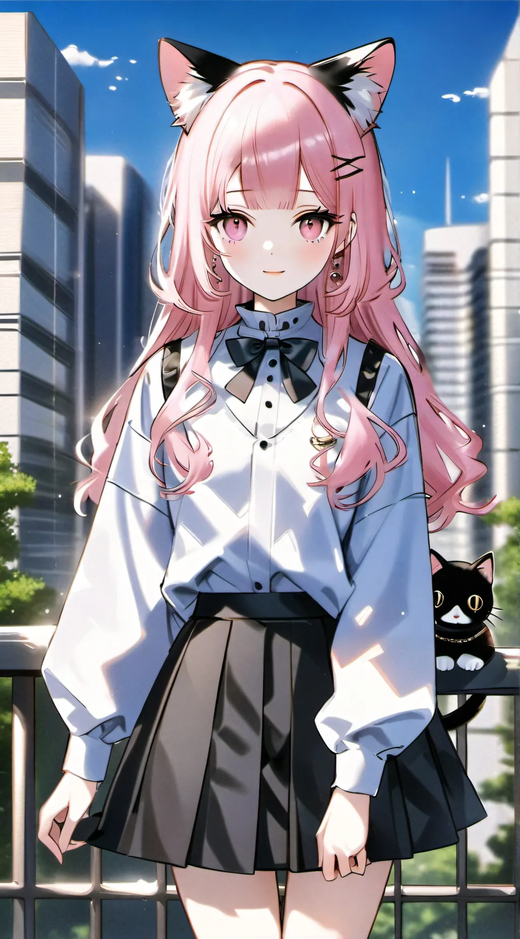 ai character: KC and Zane  background