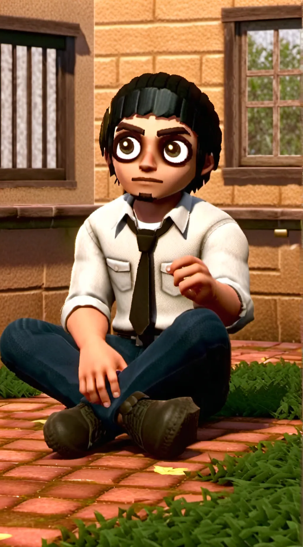 ai character: Devin background