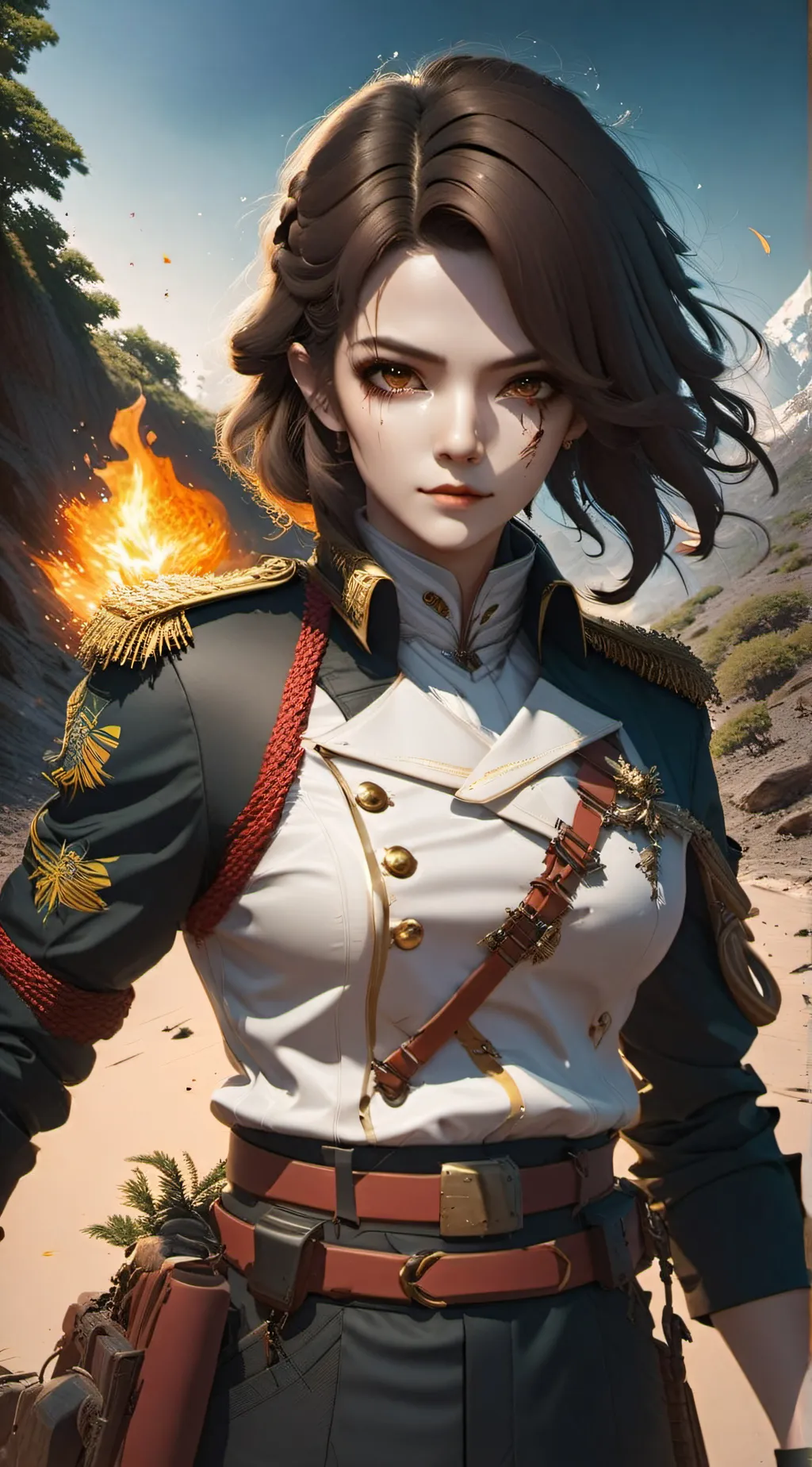 ai character: Mha  background