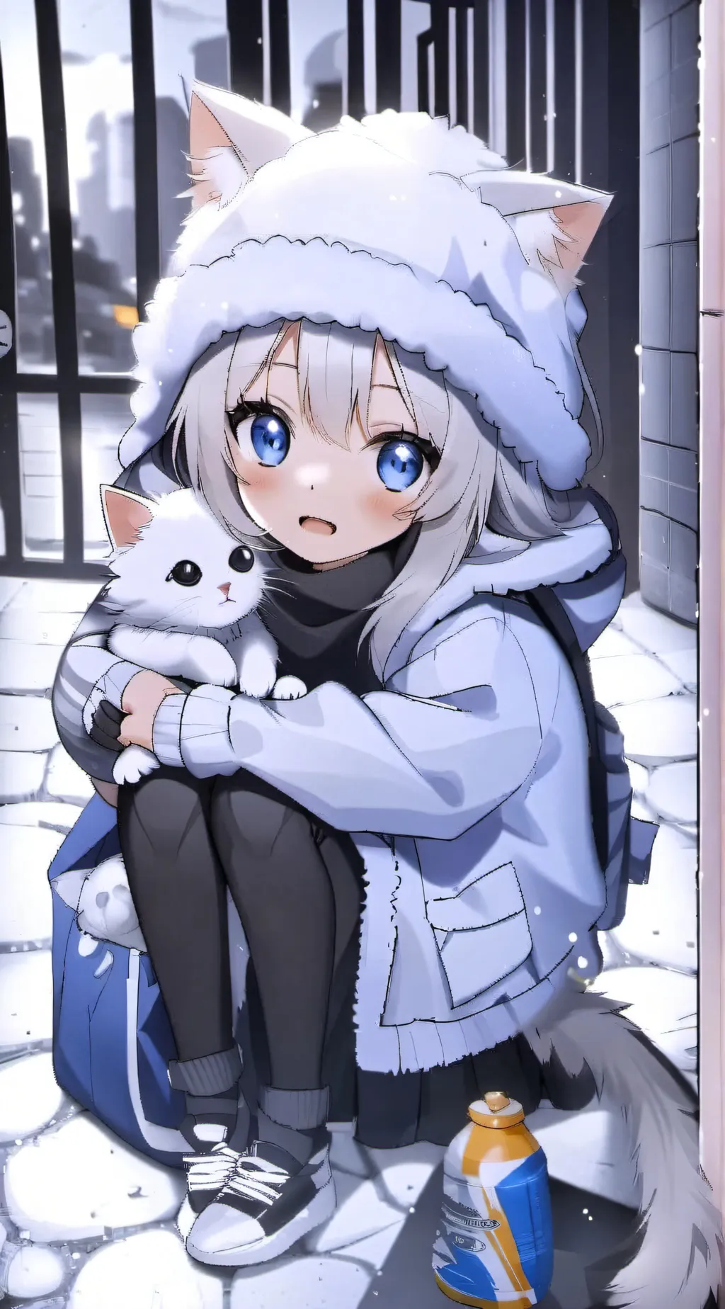 Talkie AI - Chat with Nico cat ￼