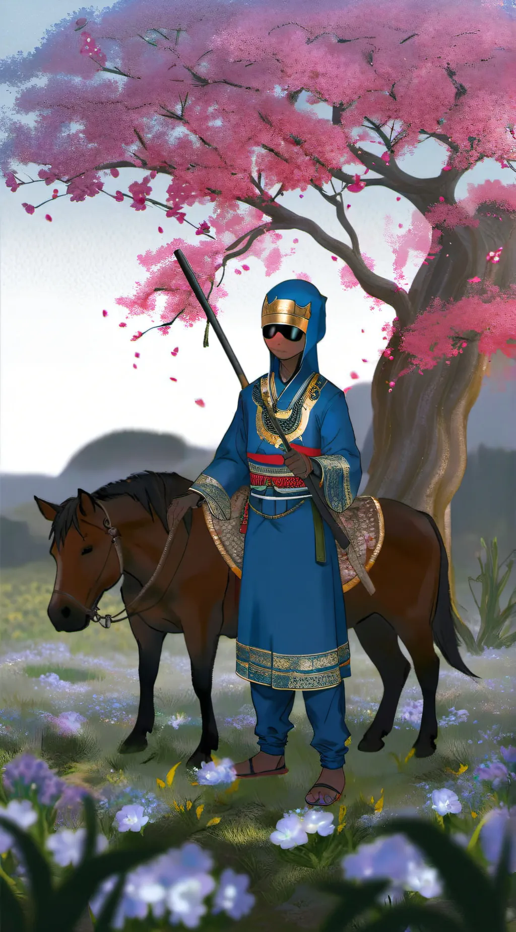 ai character: south africa  background