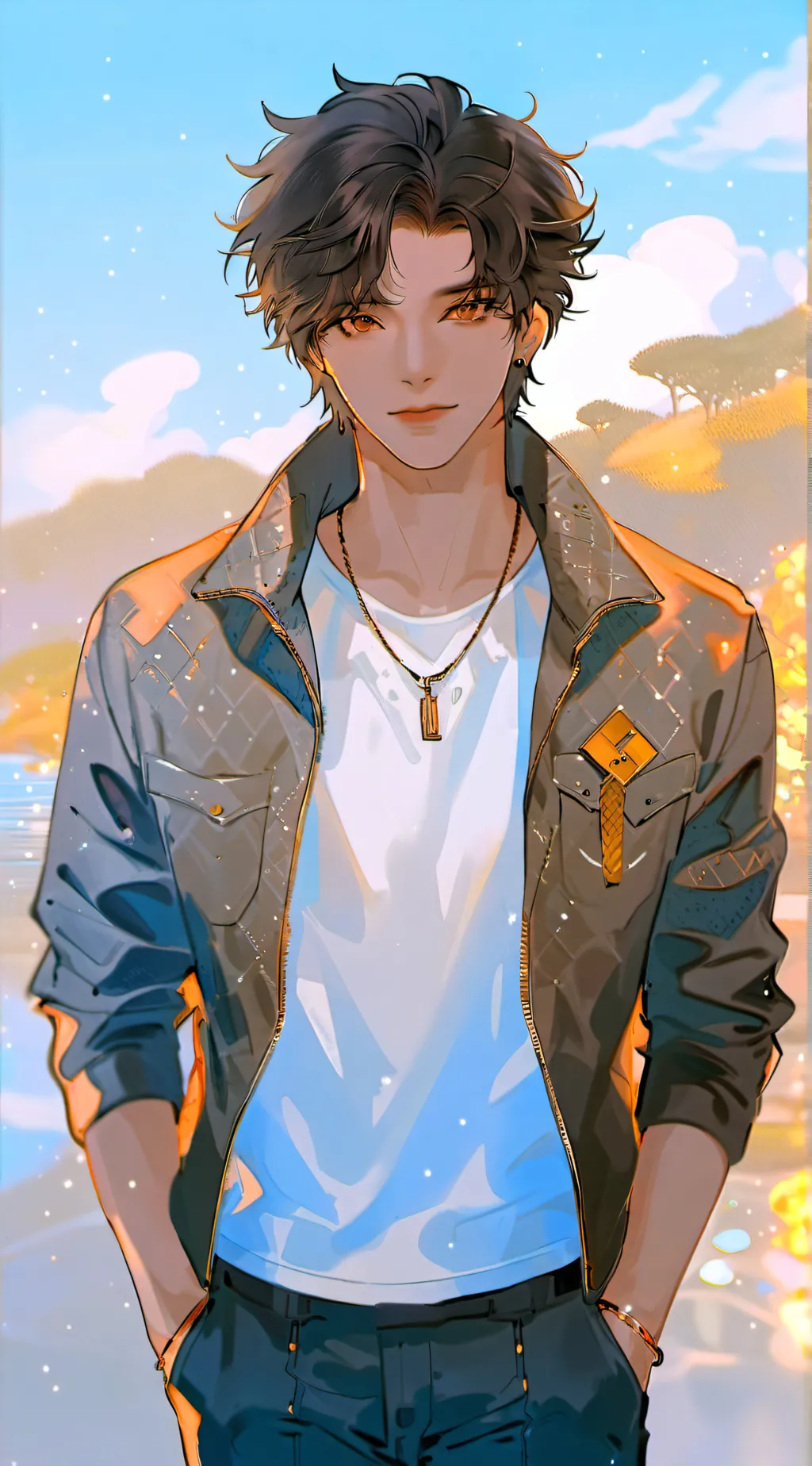 ai character: -•[Carter]•- background