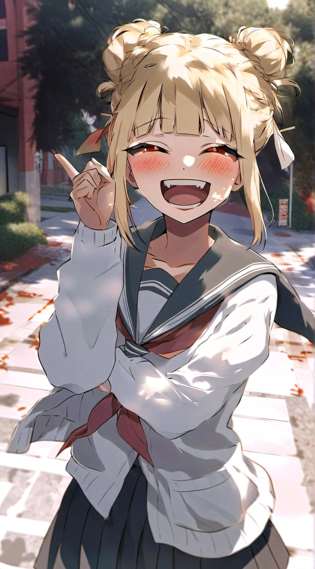 ai character: Toga background